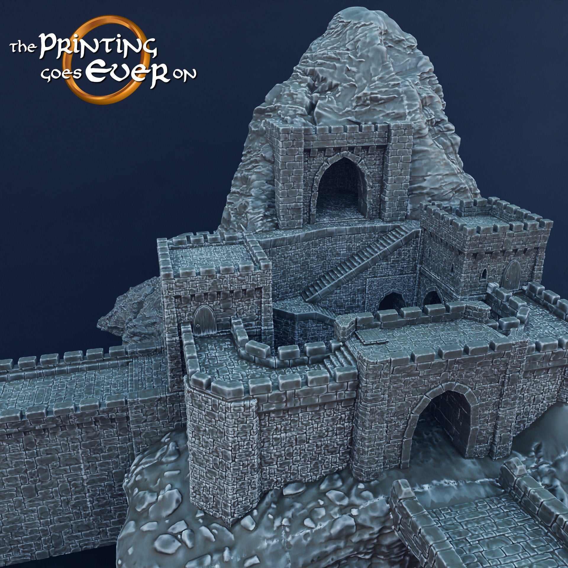 Rohan - Helm Fortress, Knight of Rohan, the Horse-lords, rider of the mark, minis for wargame D&D, Lotr...