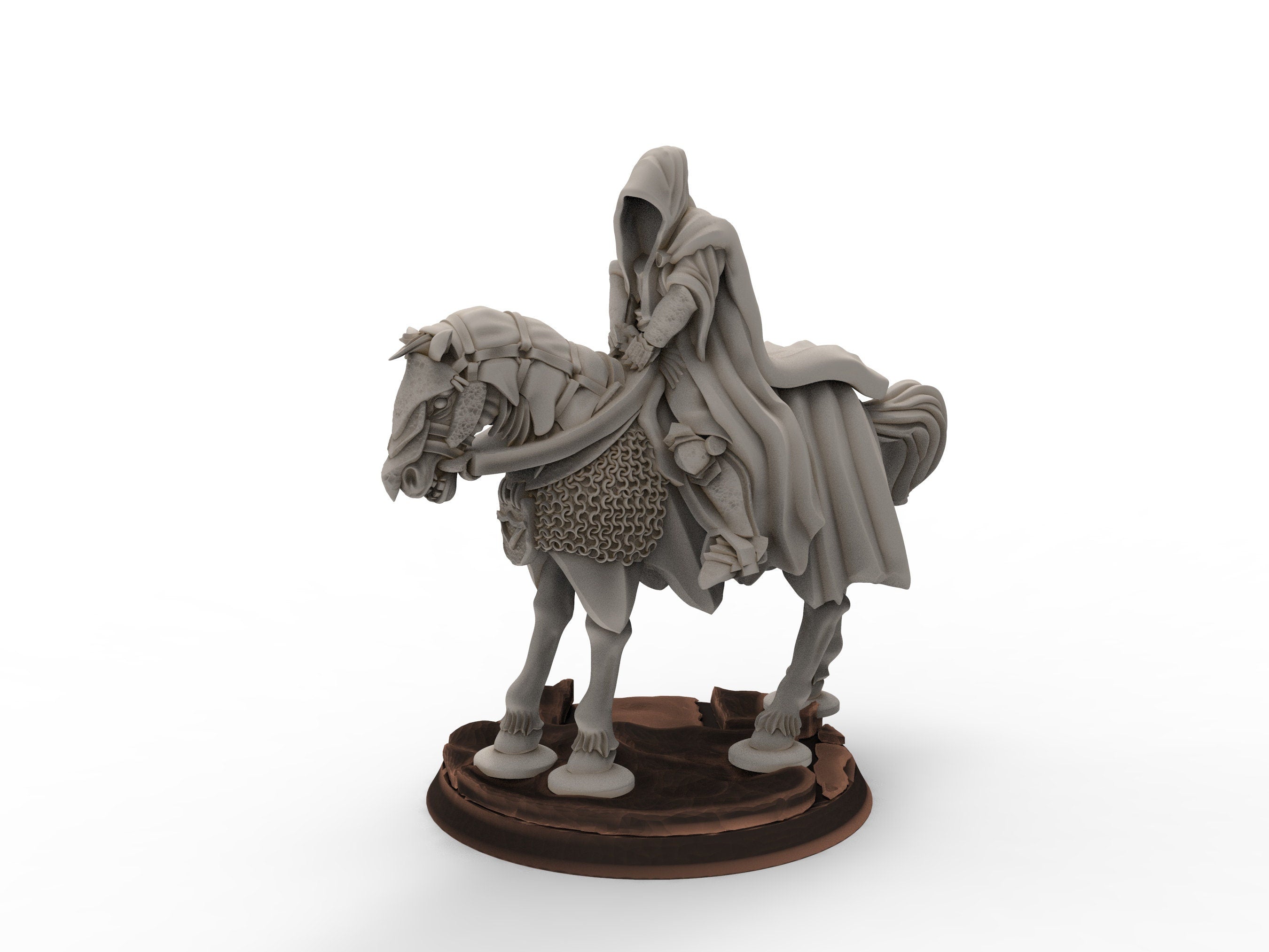 Orcs horde - Mounted Wraith Lords , ruins city river, Middle rings min