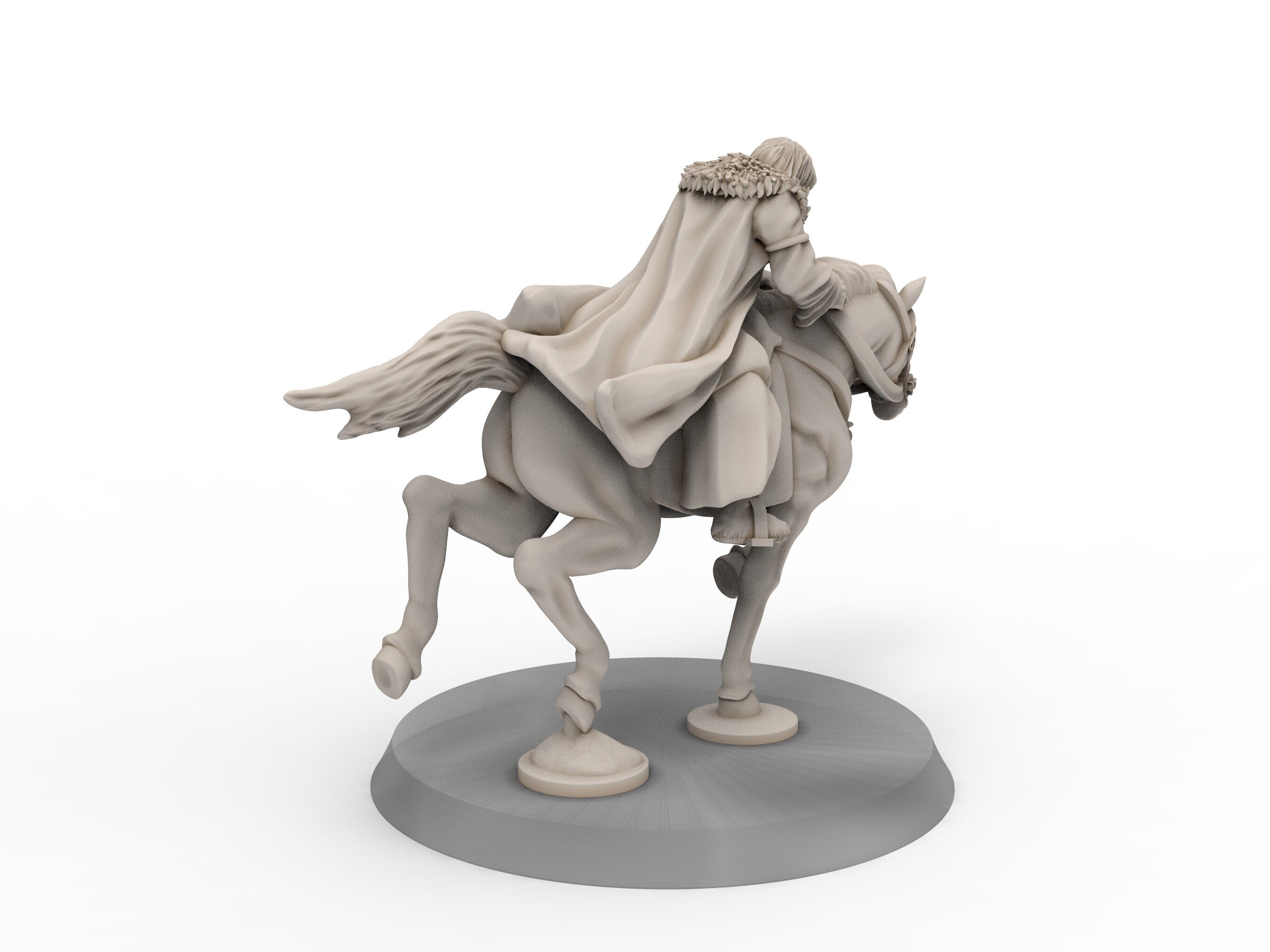 Rohan - King Adviser, Kingdom of Rohan, the Horse-lords, rider of the mark, minis for wargame D&D, Lotr...