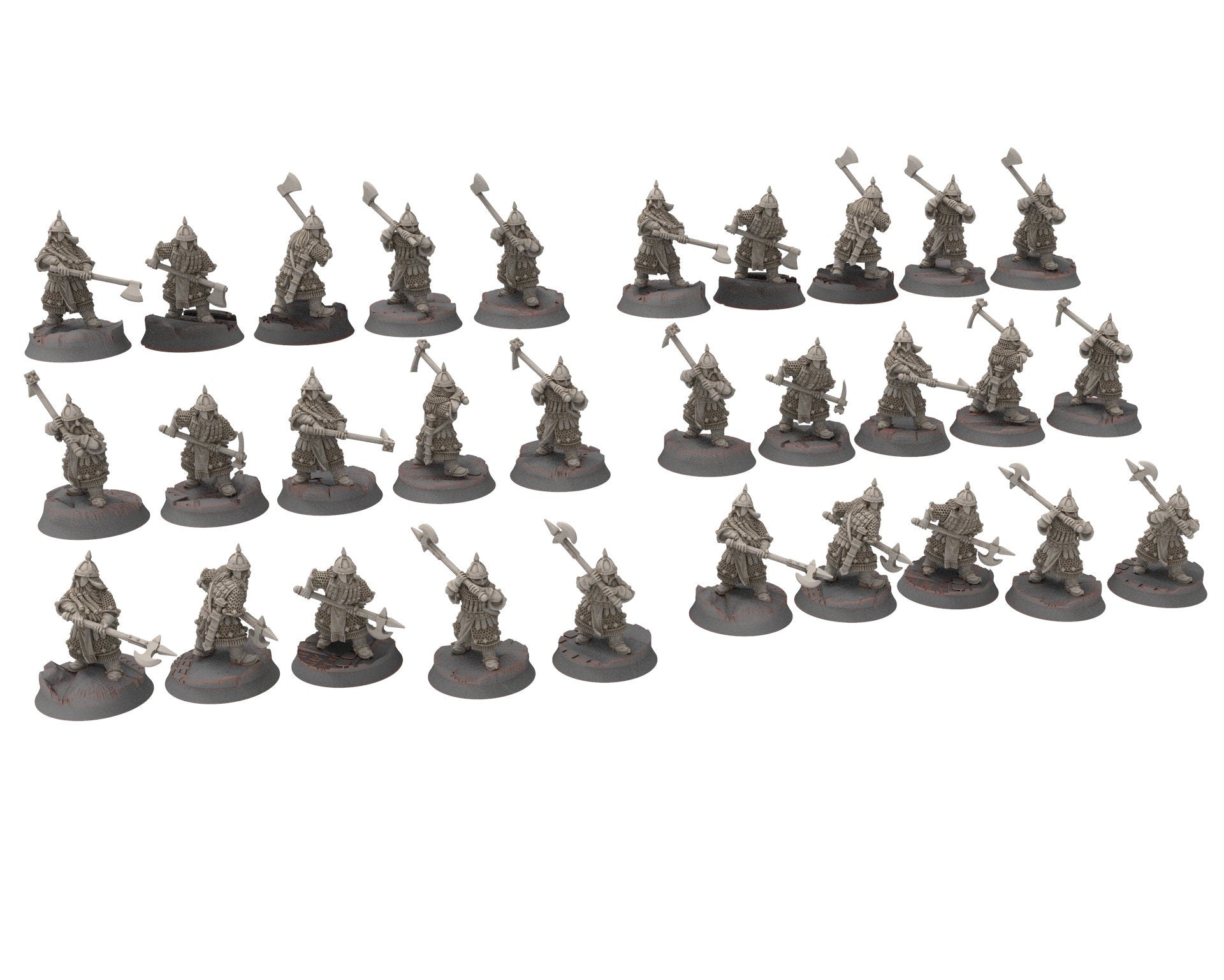 Dwarves - Gur-Adur Banner Bearer, The Dwarfs of The Mountains, for Lotr, Medbury miniatures