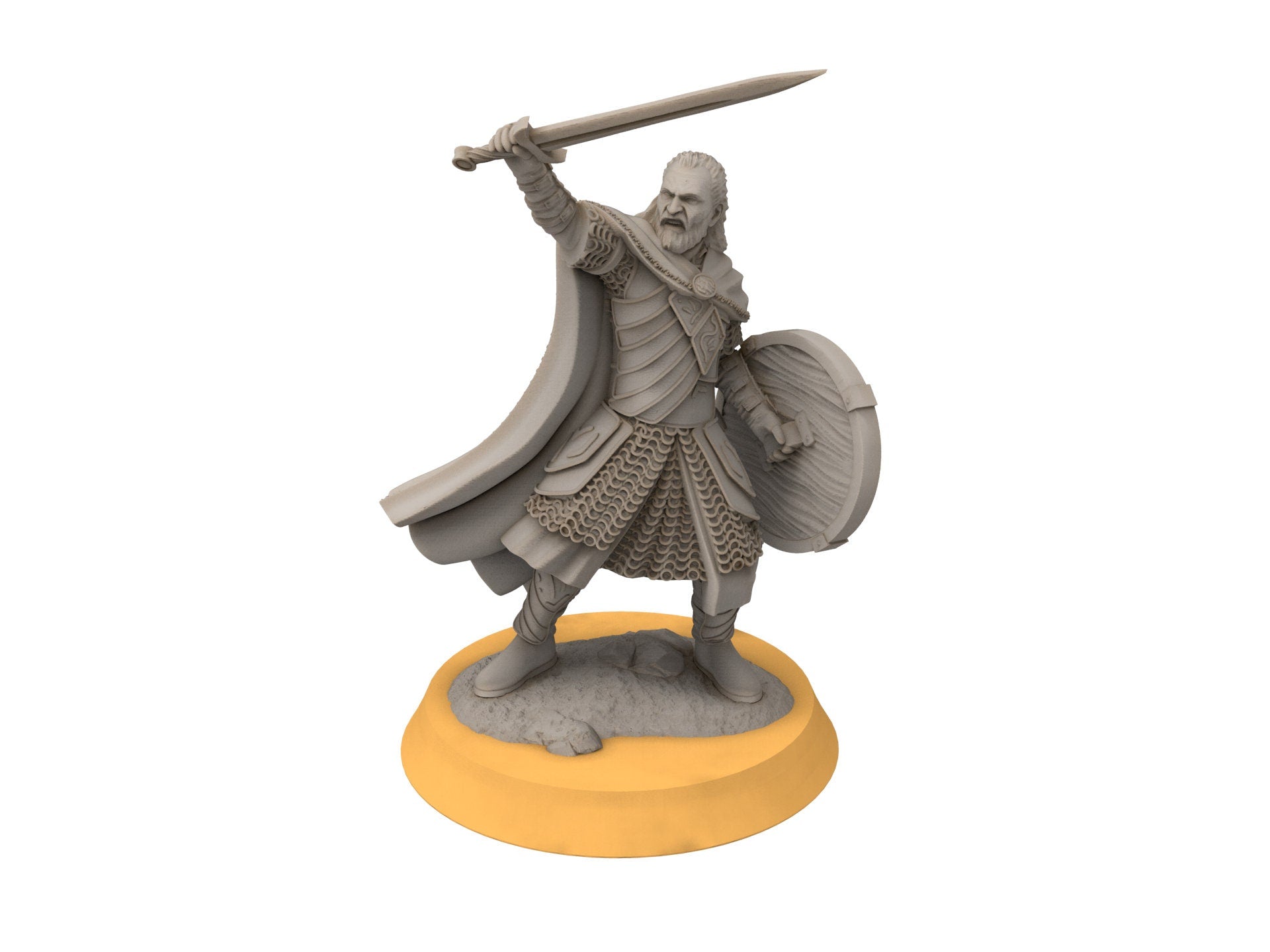 Rohan - West Human King, Knight of Rohan, the Horse-lords, rider of the mark, Davale, minis for wargame D&D, Lotr...