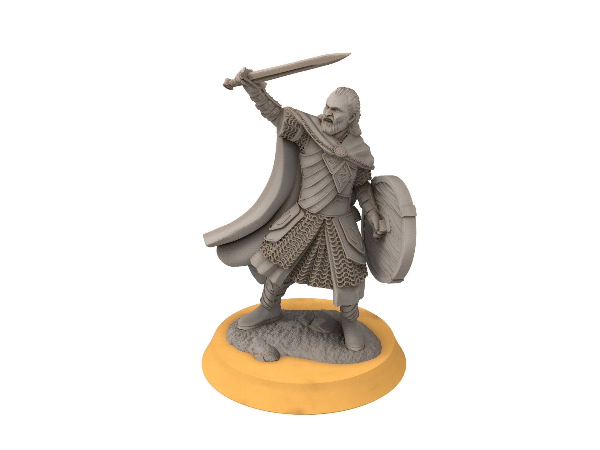 Rohan - West Human King, Knight of Rohan, the Horse-lords, rider of the mark, Davale, minis for wargame D&D, Lotr...