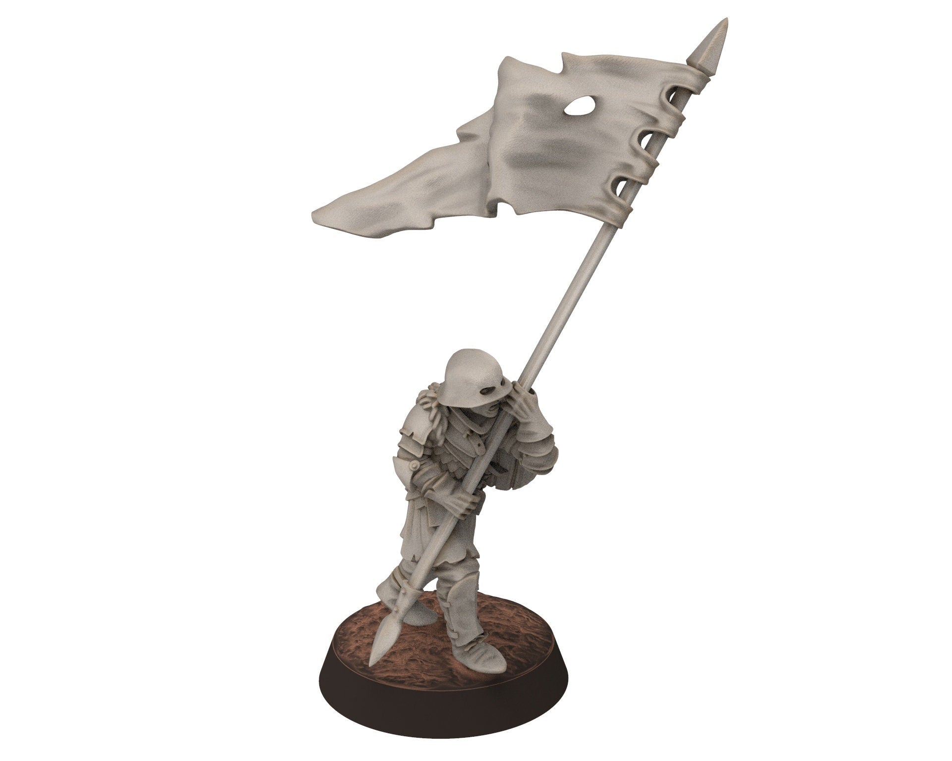 Orc horde - Orc with pikes, long spears, Orc warriors warband, Middle rings miniatures pour wargame D&D, Lotr... Medbury miniatures