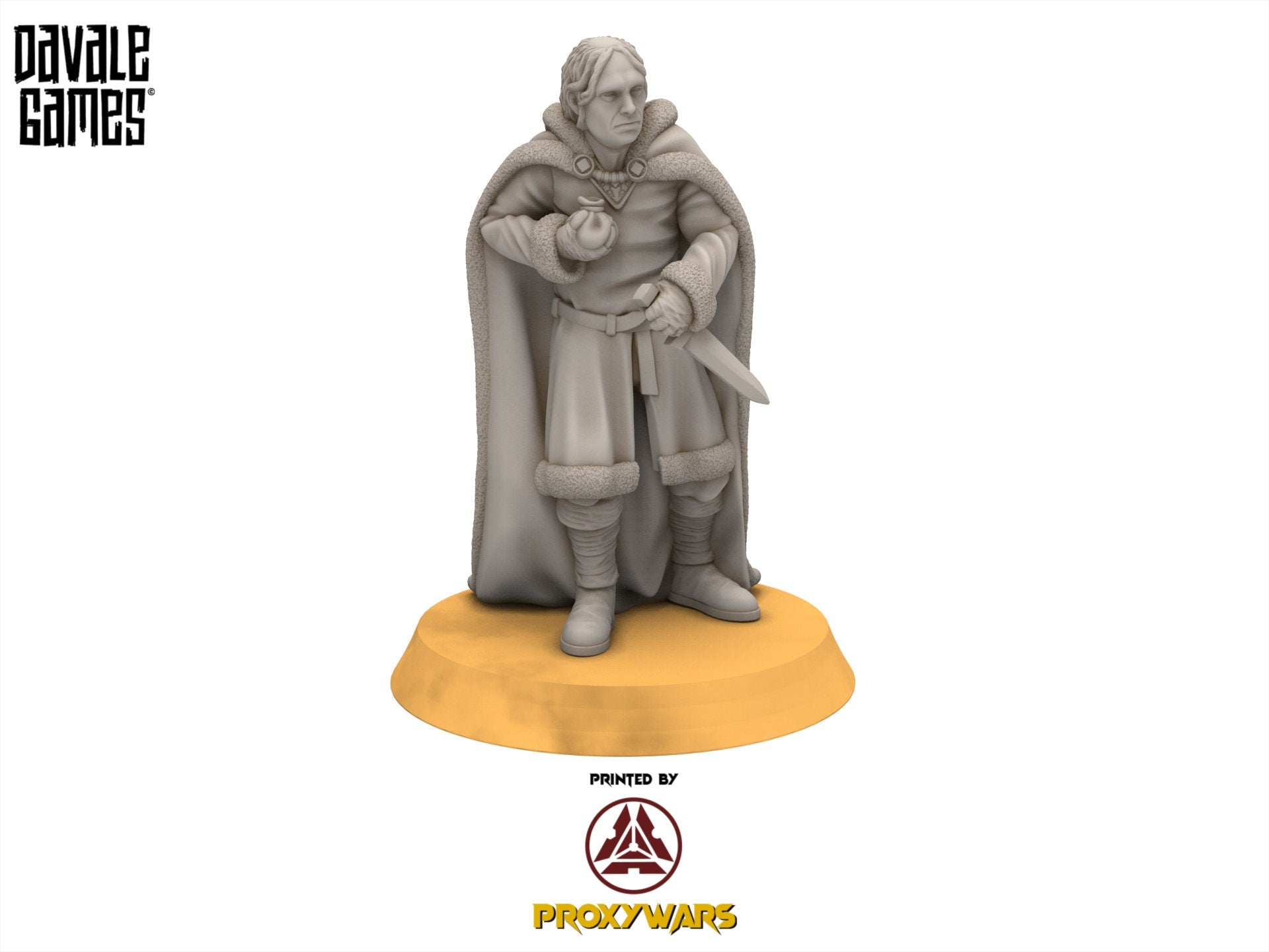 Orc horde - Blood-Handed Assistant, Orc warriors warband, Davale, Middle rings miniatures pour wargame D&D, Lotr...