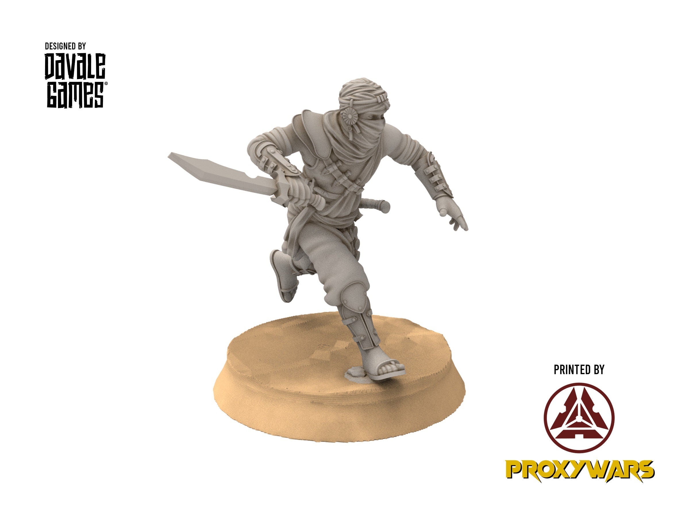 Harad - Desert warriors, Assassin Snake, Berber nomads, Harad Bedouin Arabs Sarazins Davales miniatures for wargame D&D, Lotr...