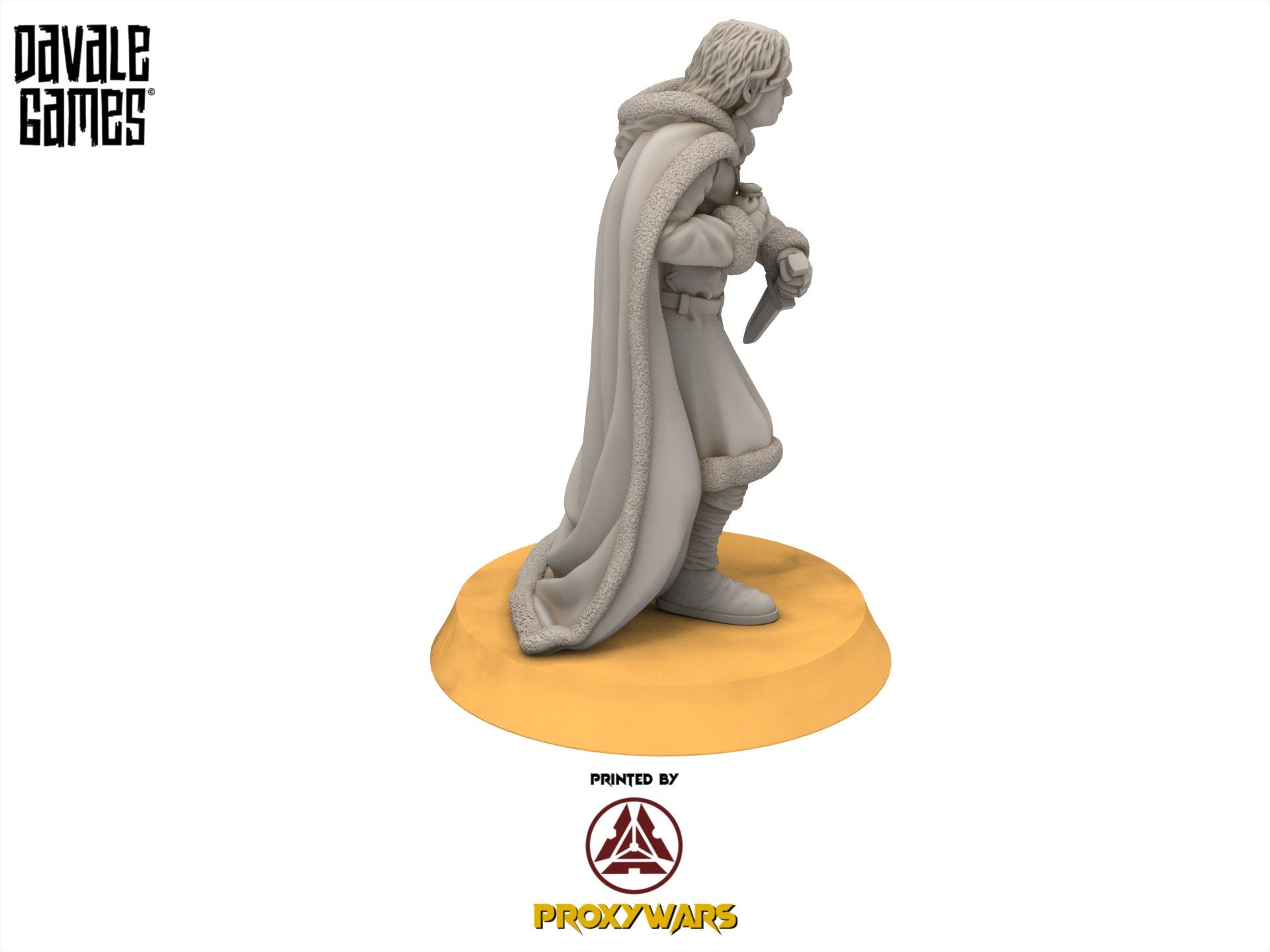 Orc horde - Blood-Handed Assistant, Orc warriors warband, Davale, Middle rings miniatures pour wargame D&D, Lotr...