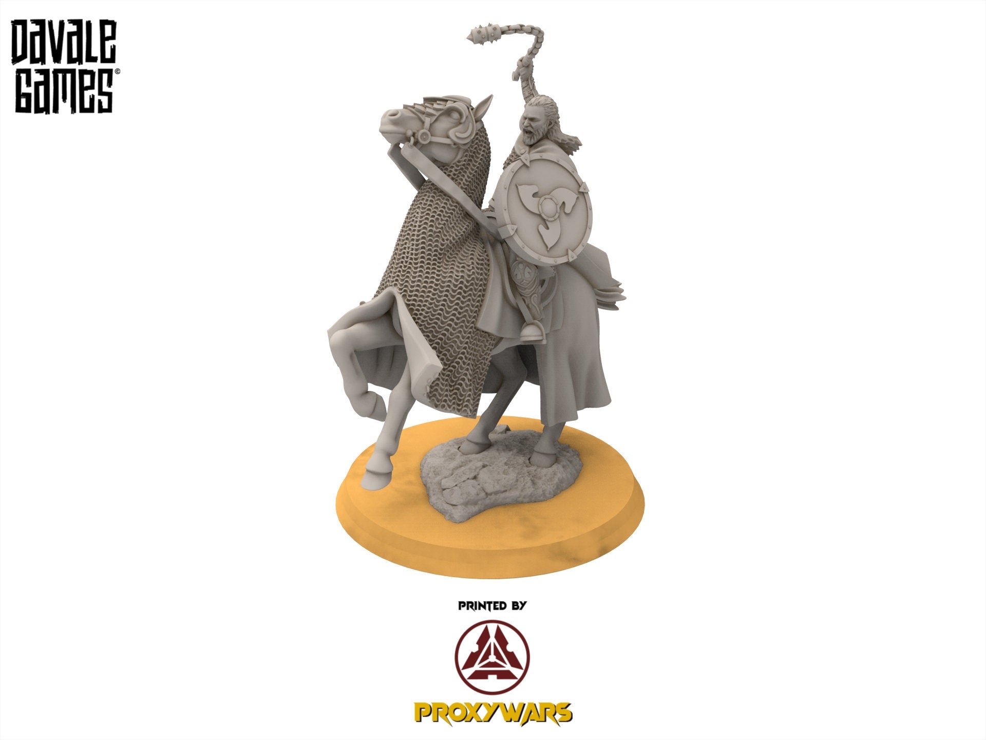 Rohan - West Humans Hammer-sons cavalry, Knight of Rohan, the Horse-lords, rider of the mark, minis for wargame D&D, Lotr...