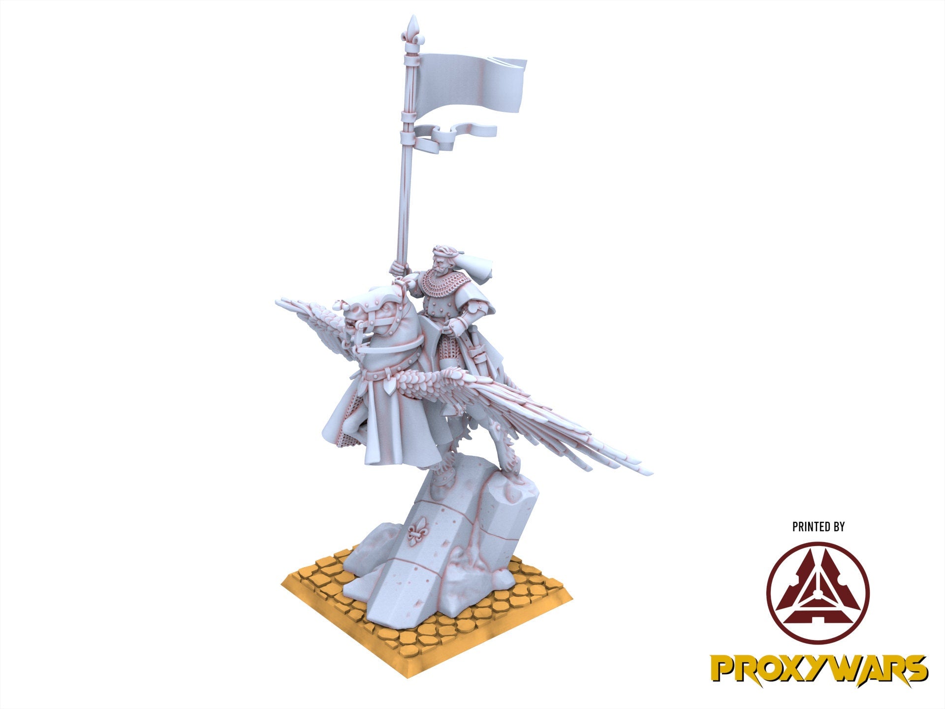 Arthurian Knights - Knights on Pegasus of Gallia, for Oldhammer, king of wars, 9th age