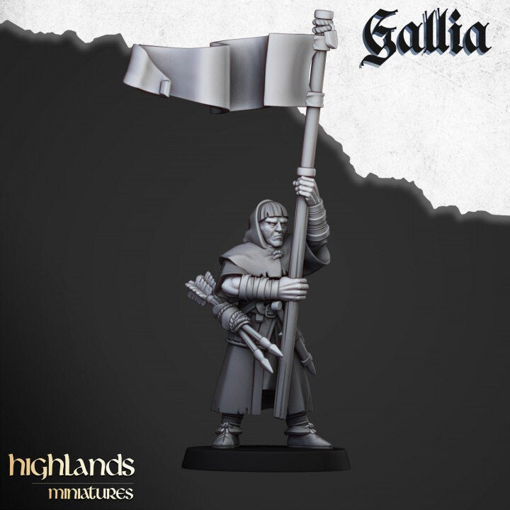 Arthurian Knights - Gallia Archer, for Oldhammer, king of wars, 9th age