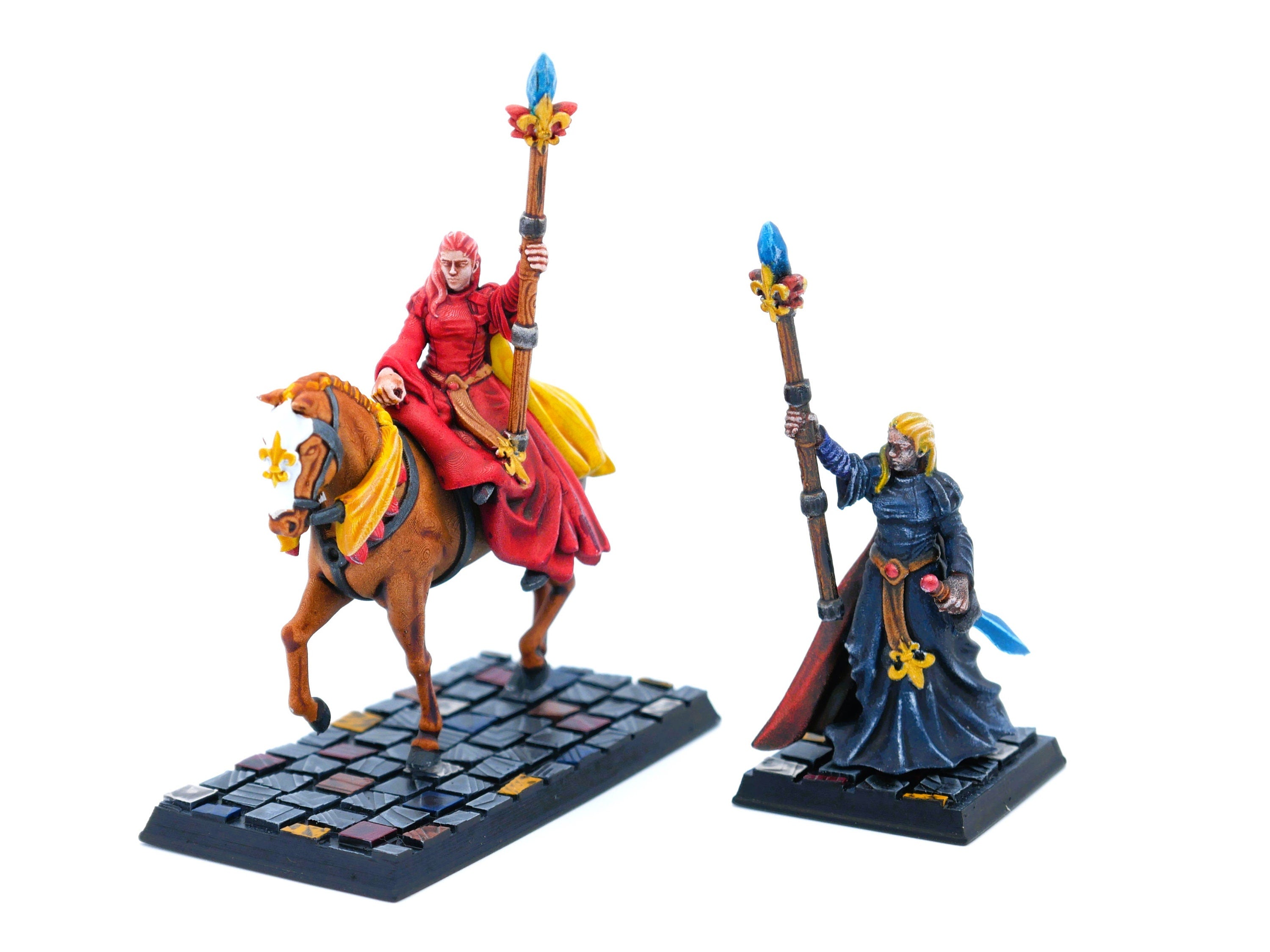 Arthurian Knights - Damsel of Gallia, witch usable for Oldhammer, king of wars, 9th age