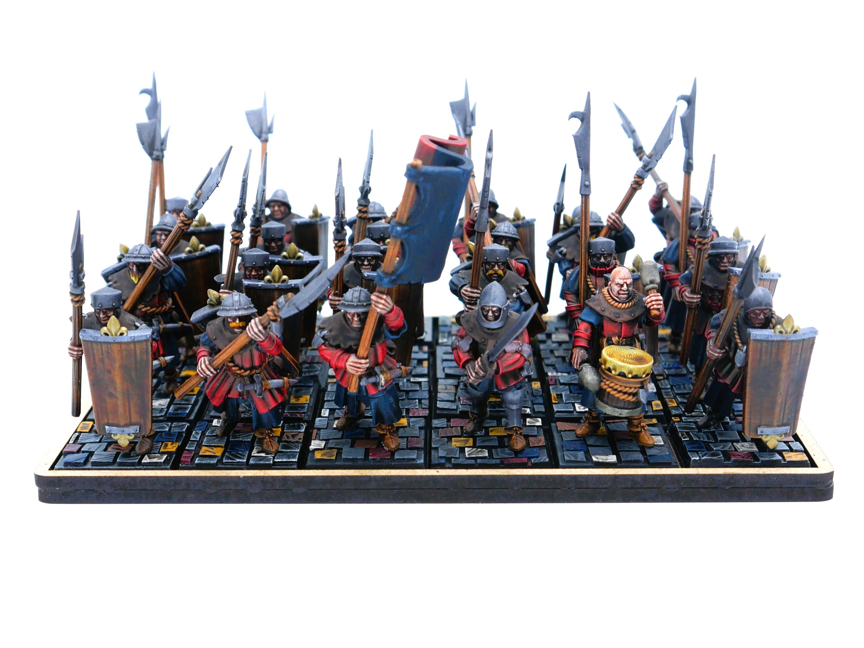 Arthurian Knights - Gallia Men at Arms, for Oldhammer, king of wars, 9th age