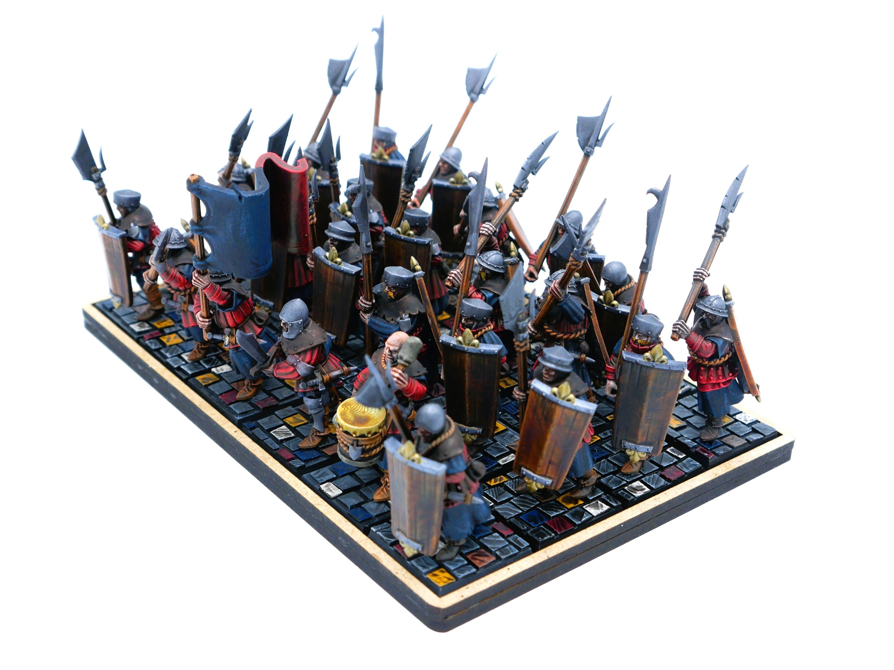 Arthurian Knights - Gallia Men at Arms, for Oldhammer, king of wars, 9th age