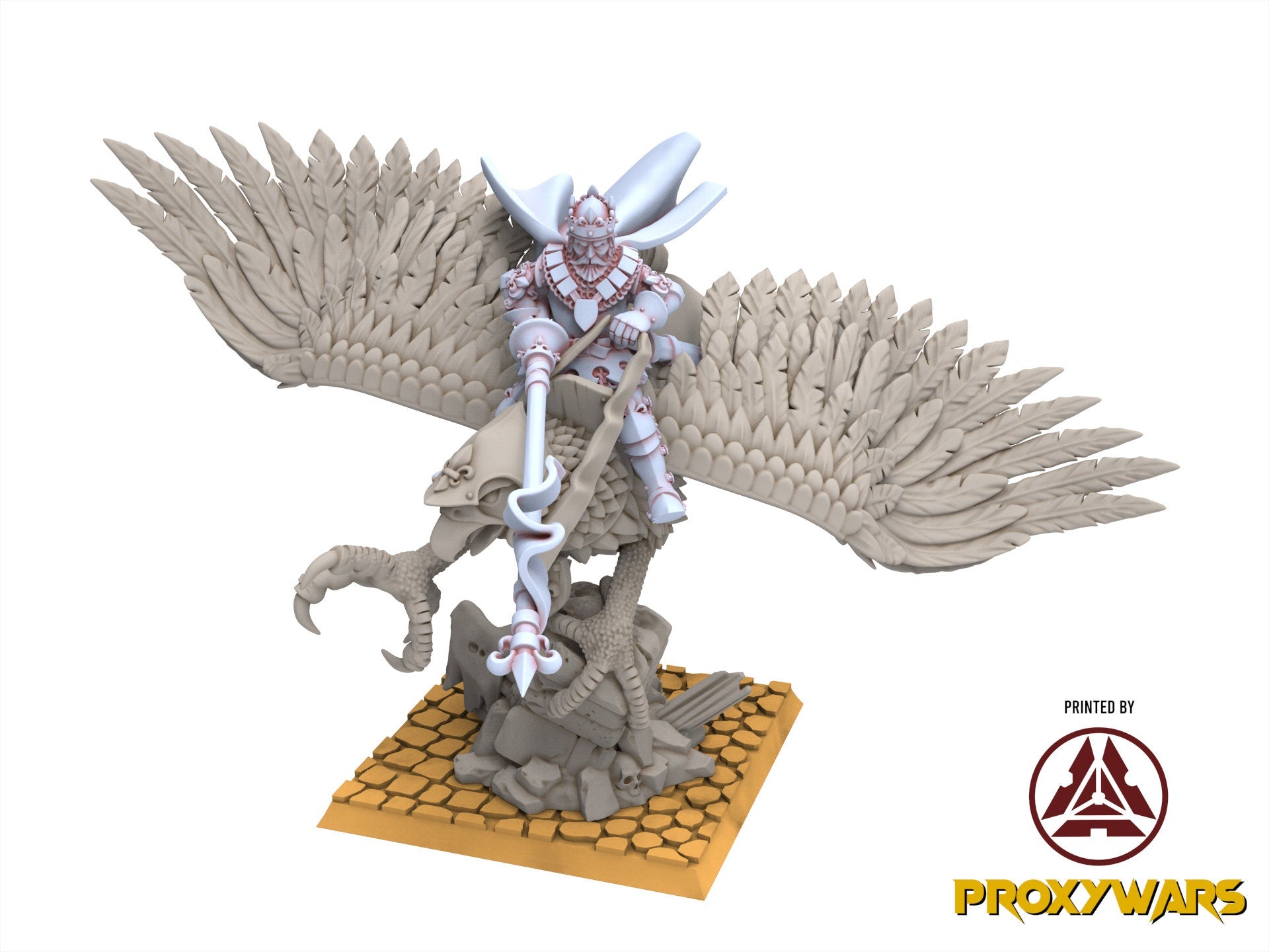 Arthurian Knights - ROBERT The Gallia with Spear and Sword, for Oldhammer, king of war, 9th age