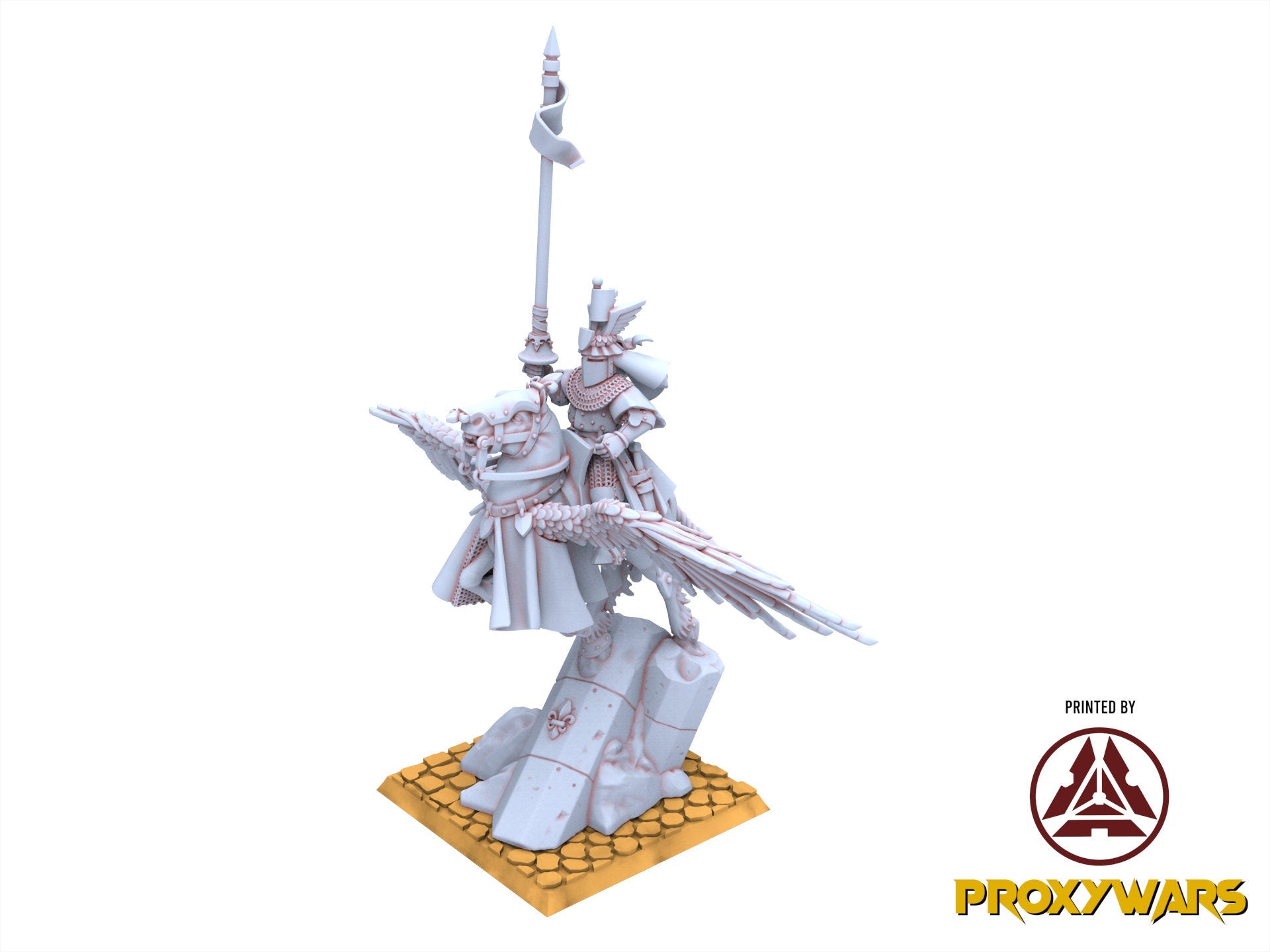 Arthurian Knights - Knights on Pegasus of Gallia, for Oldhammer, king of wars, 9th age