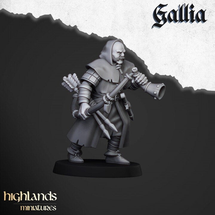 Arthurian Knights - Gallia Archer, for Oldhammer, king of wars, 9th age