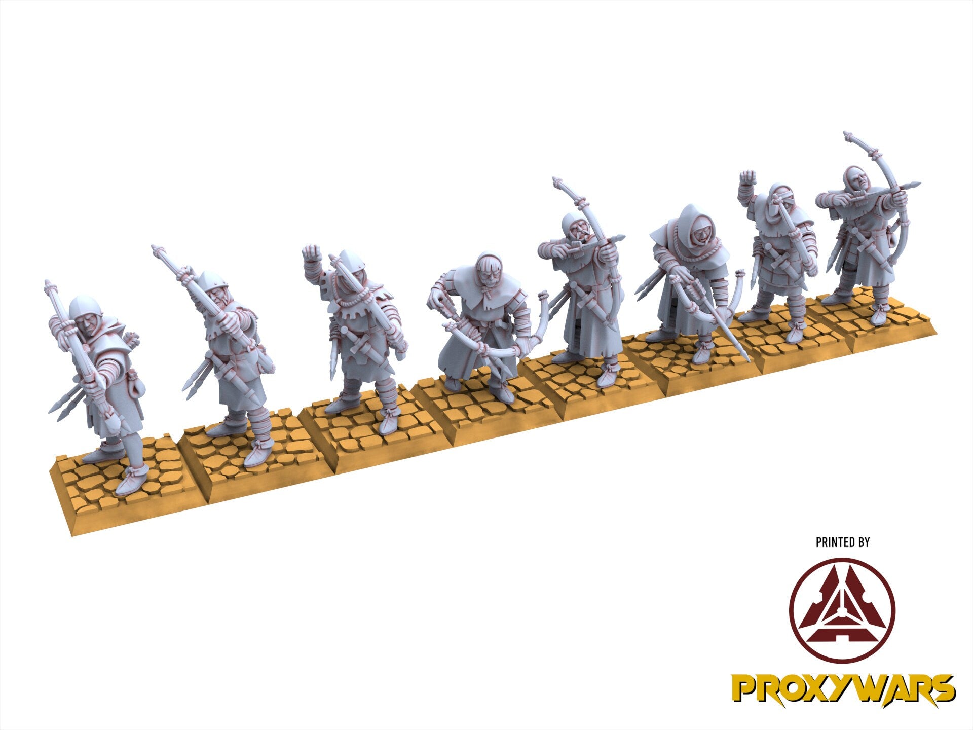 Arthurian Knights - Gallia Archer, for Oldhammer, king of wars, 9th age