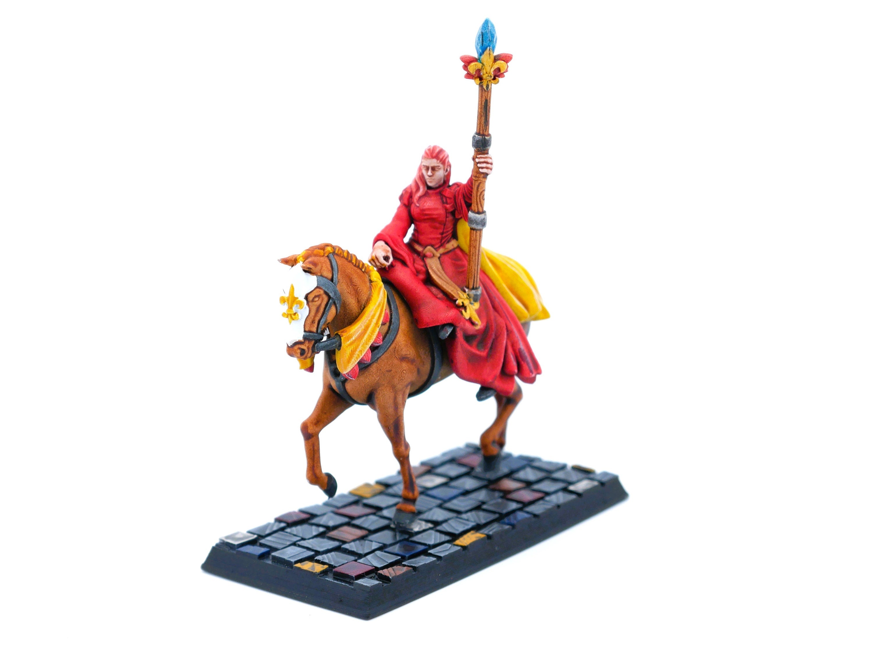 Arthurian Knights - Damsel of Gallia, witch usable for Oldhammer, king of wars, 9th age