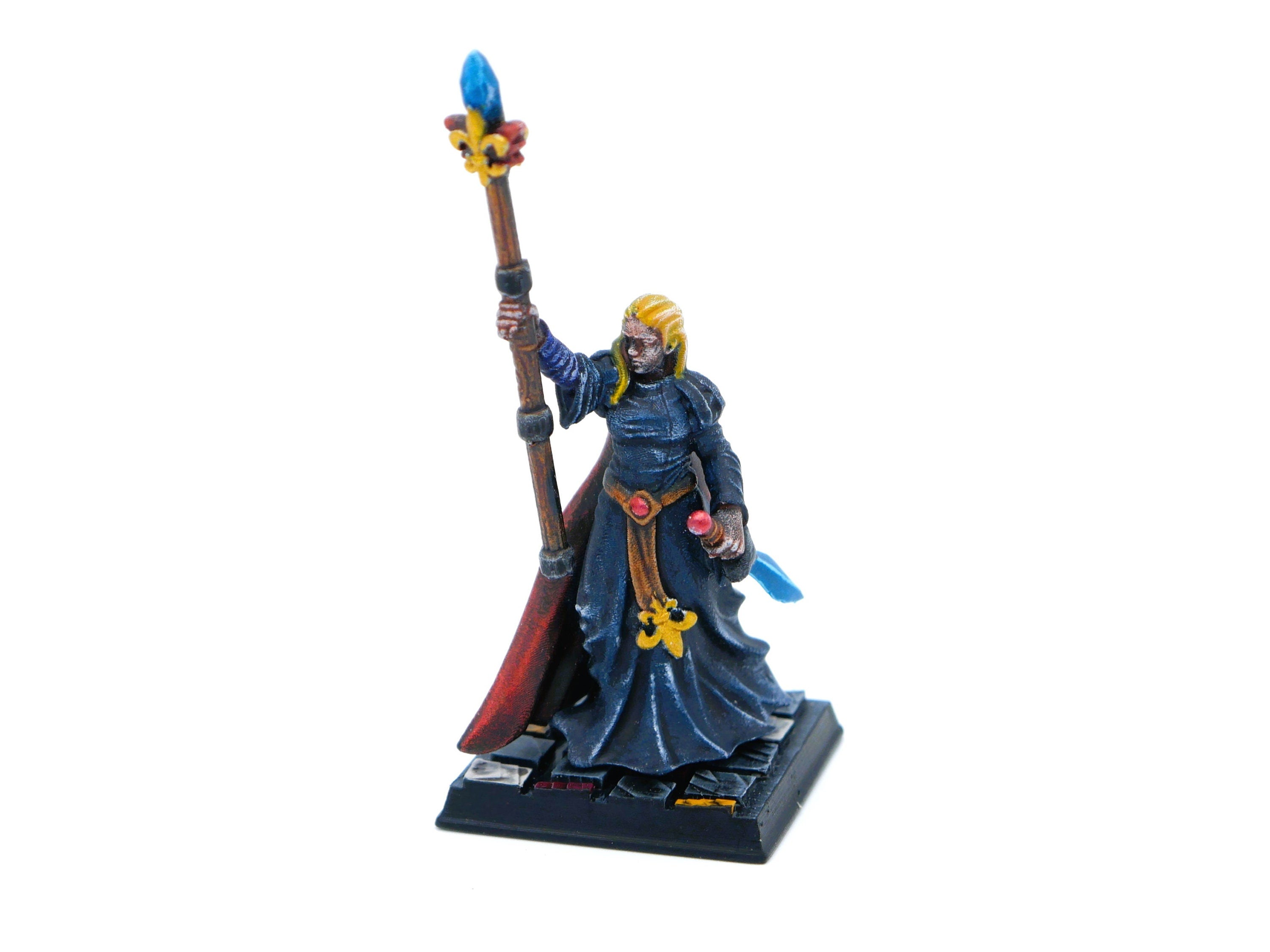 Arthurian Knights - Damsel of Gallia, witch usable for Oldhammer, king of wars, 9th age