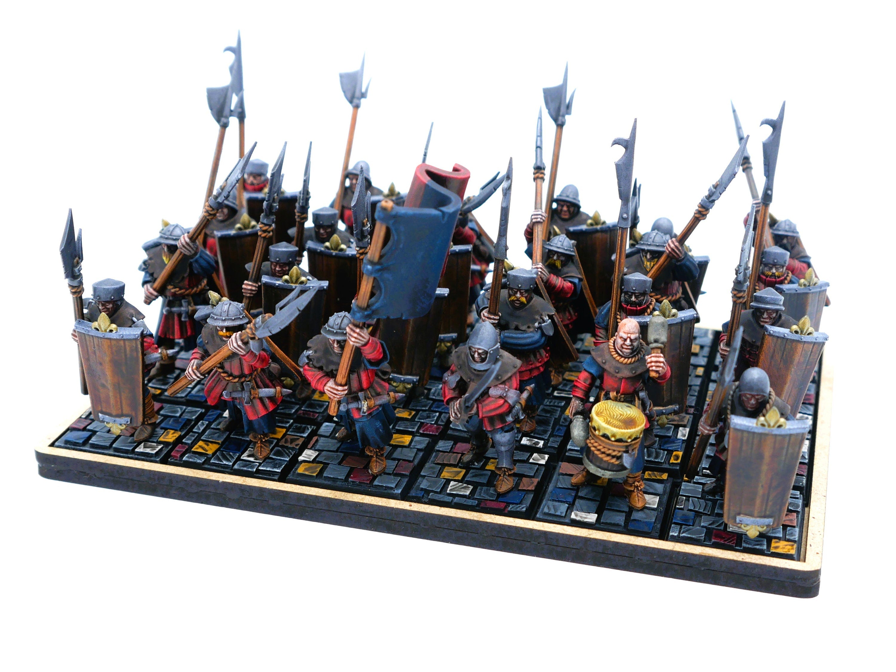 Arthurian Knights - Gallia Men at Arms, for Oldhammer, king of wars, 9th age