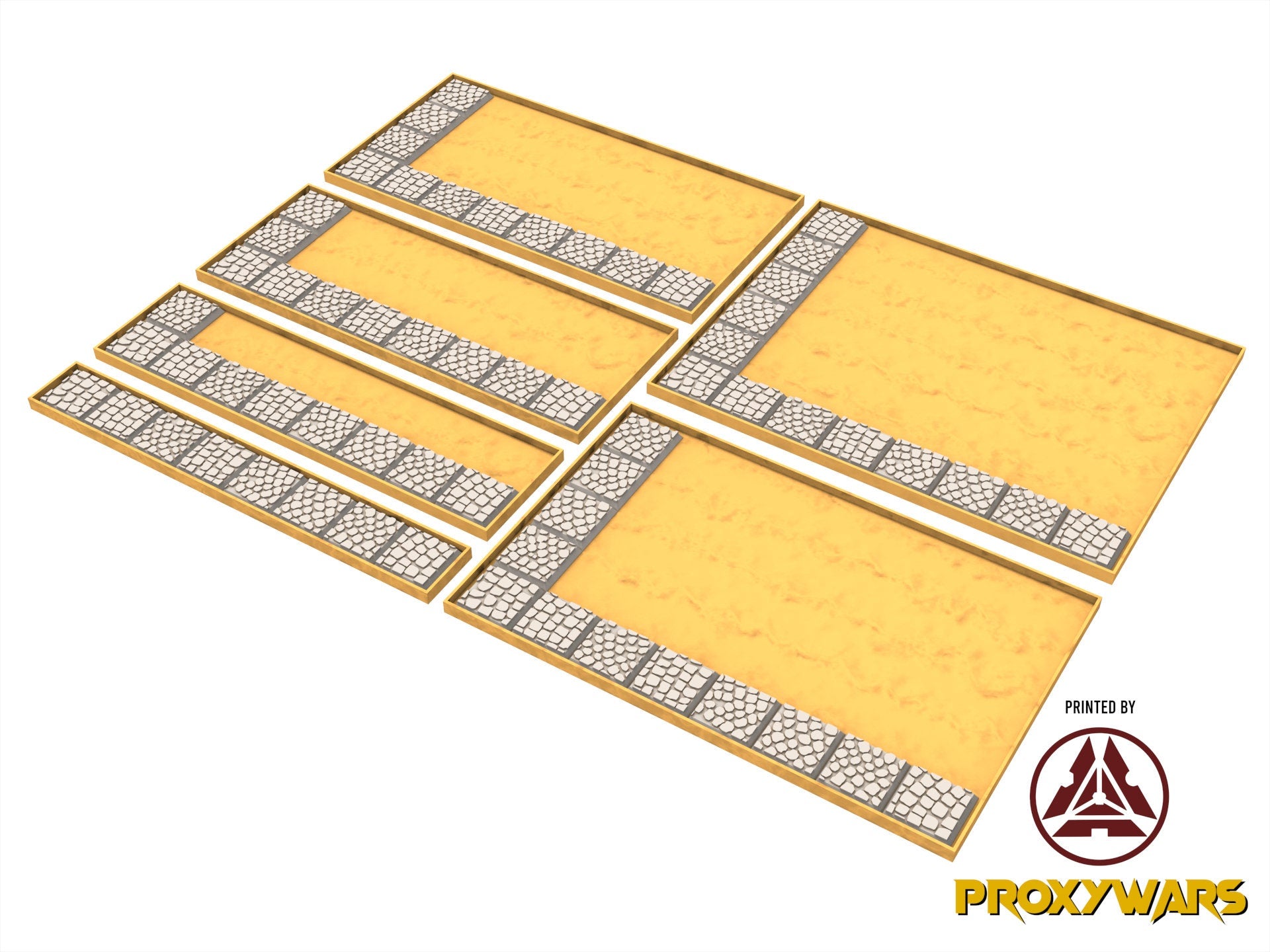 Movement Tray for base square 25mm Front of 8 bases, arthurian, orc, dwarves, lost temple, beastmen, undead, sylvan