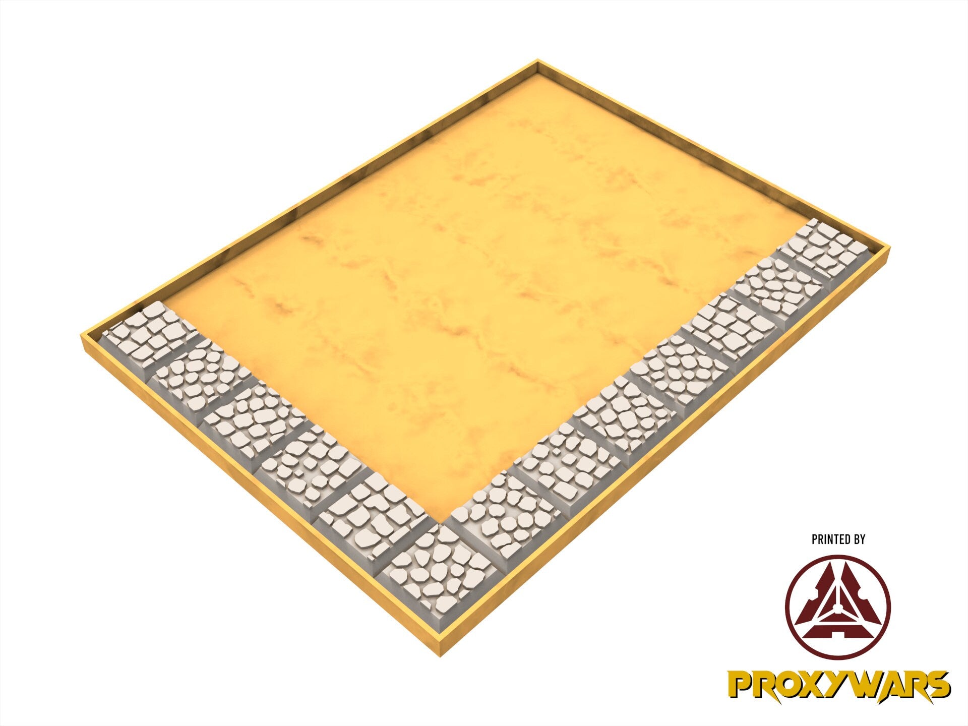 PLA Movement Tray for base square 20mm, arthurian, orc, dwarves, lost temple, beastmen, undead, sylvan