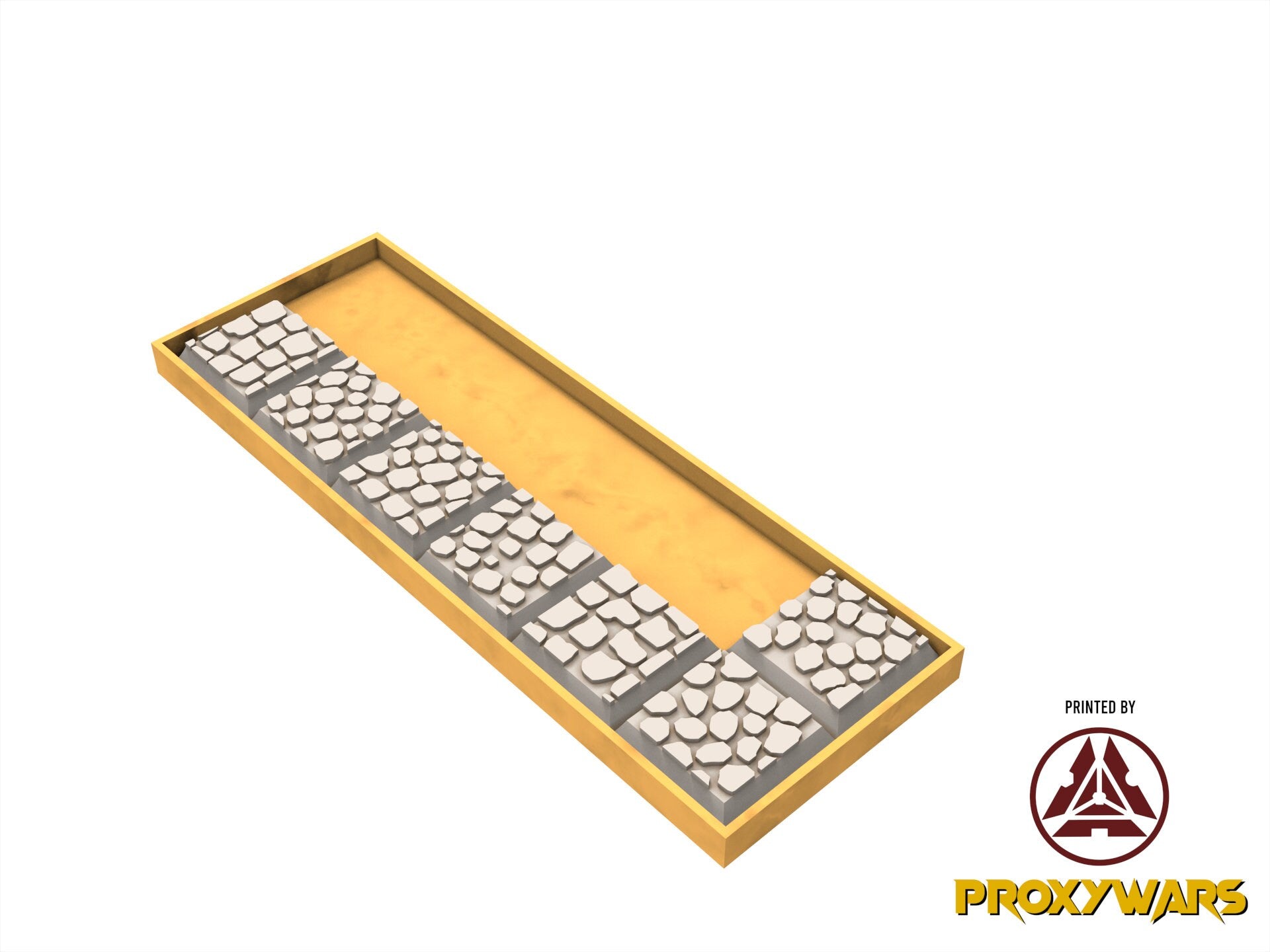 PLA Movement Tray for base square 20mm, arthurian, orc, dwarves, lost temple, beastmen, undead, sylvan