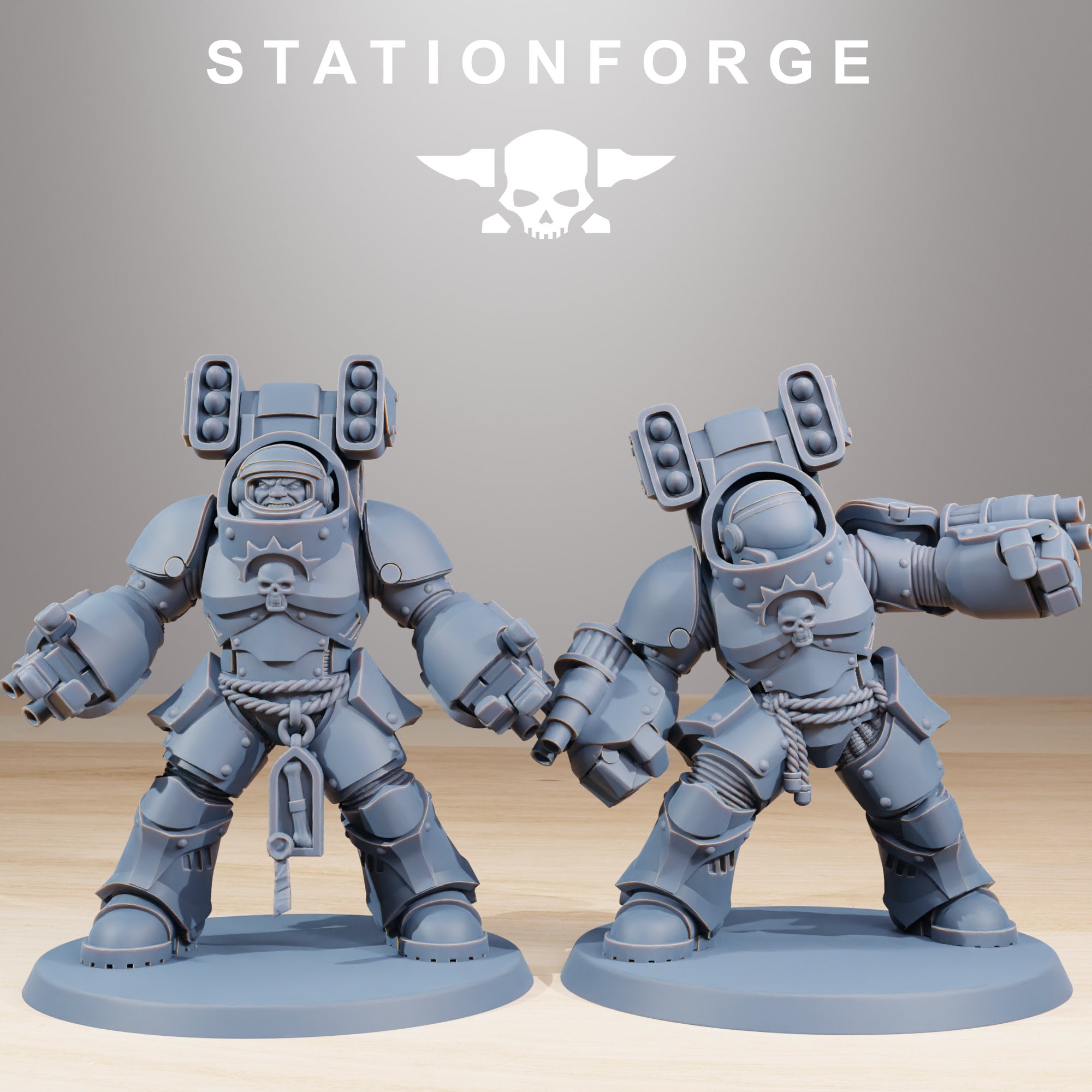 Socratis - Support Vanguard, mechanized infantry, post apocalyptic empire, usable for tabletop wargame.