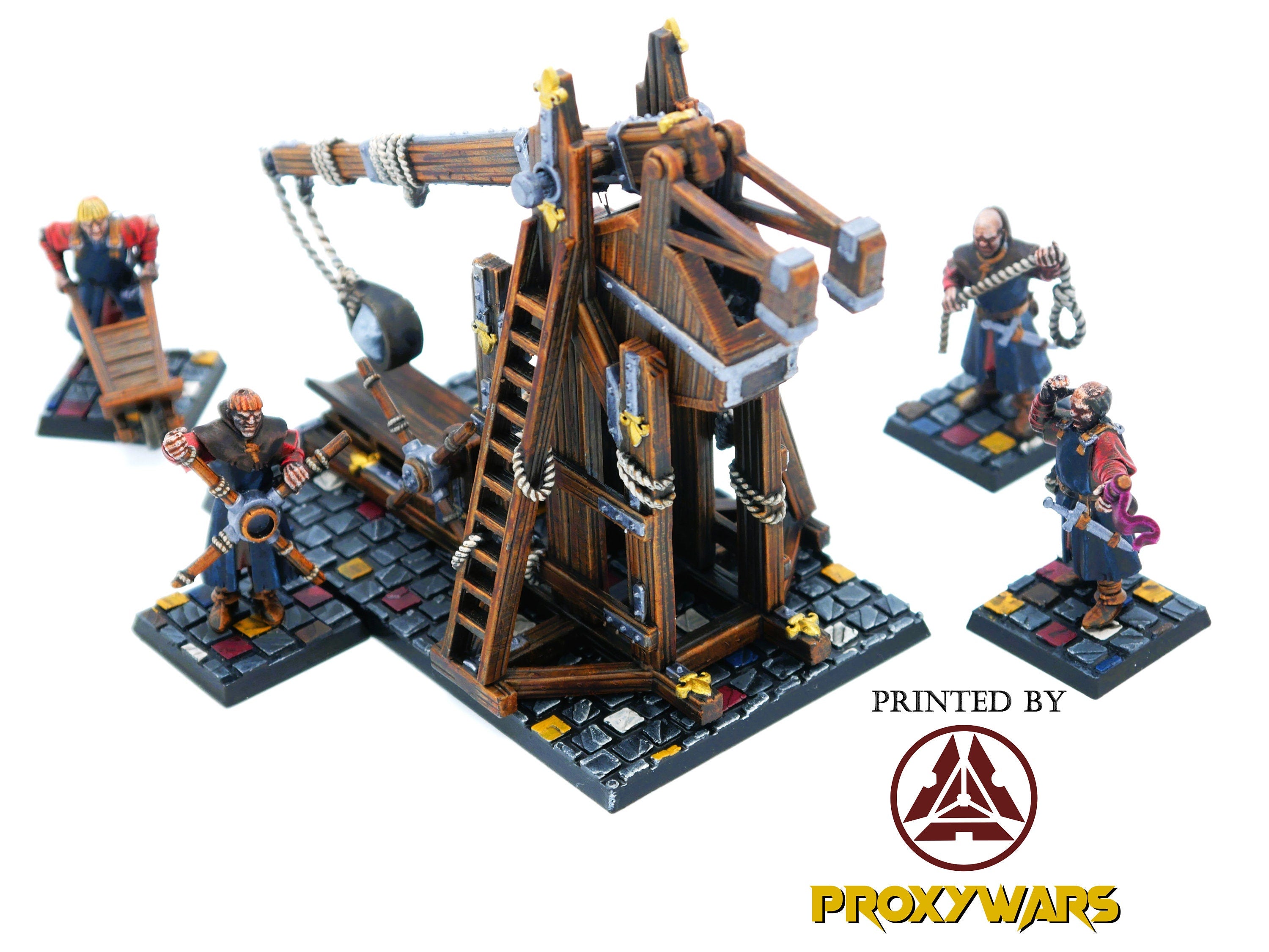 Arthurian Knights - Gallia Trebuchet, for Oldhammer, king of war, 9th age