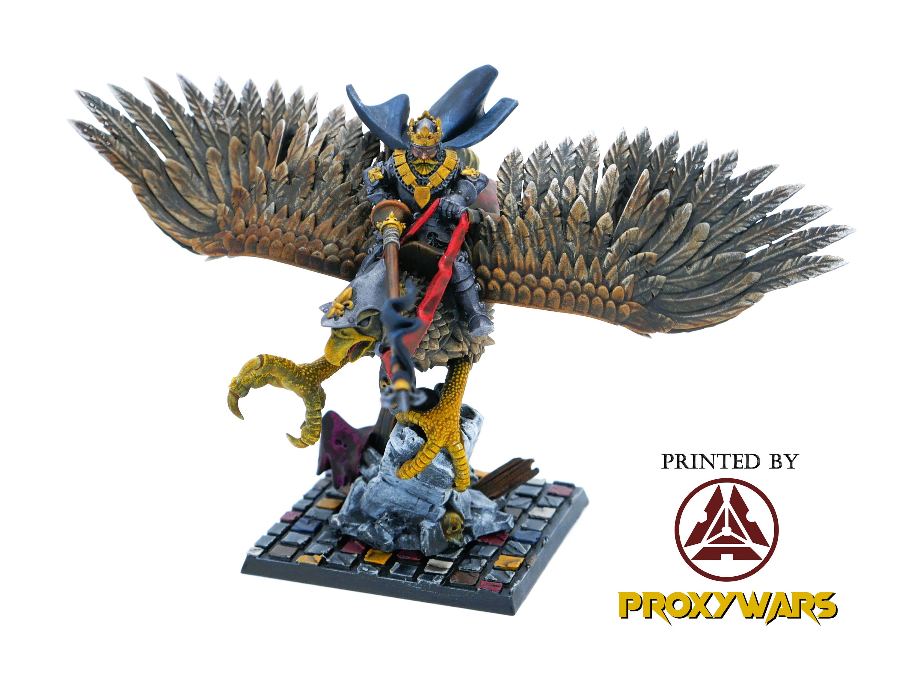 Arthurian Knights - ROBERT The Gallia with Spear and Sword, for Oldhammer, king of war, 9th age