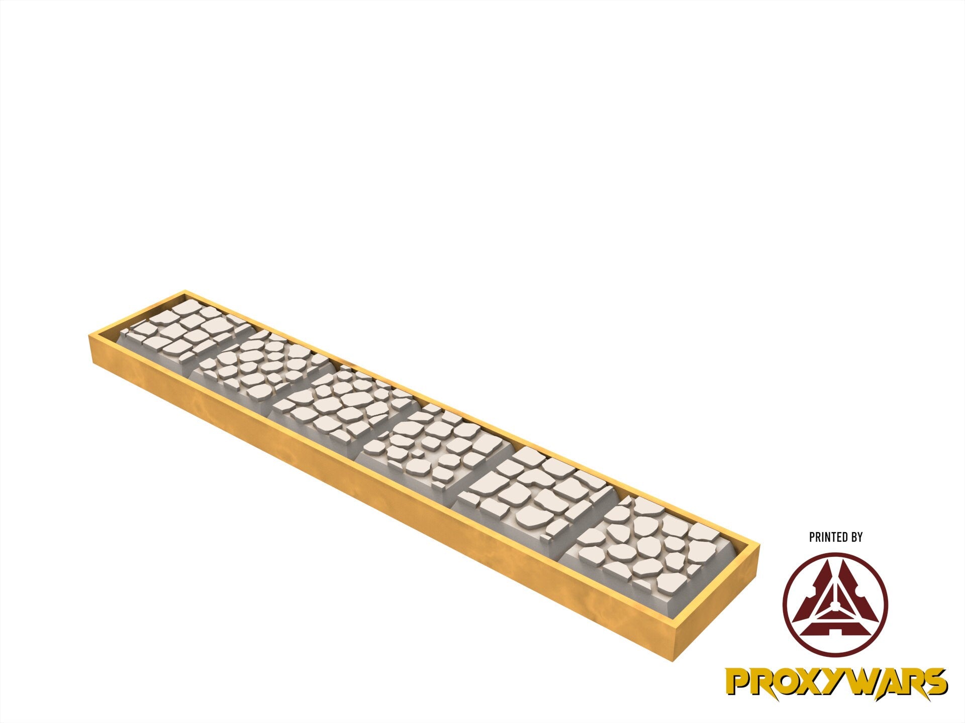 PLA Movement Tray for base square 20mm, arthurian, orc, dwarves, lost temple, beastmen, undead, sylvan