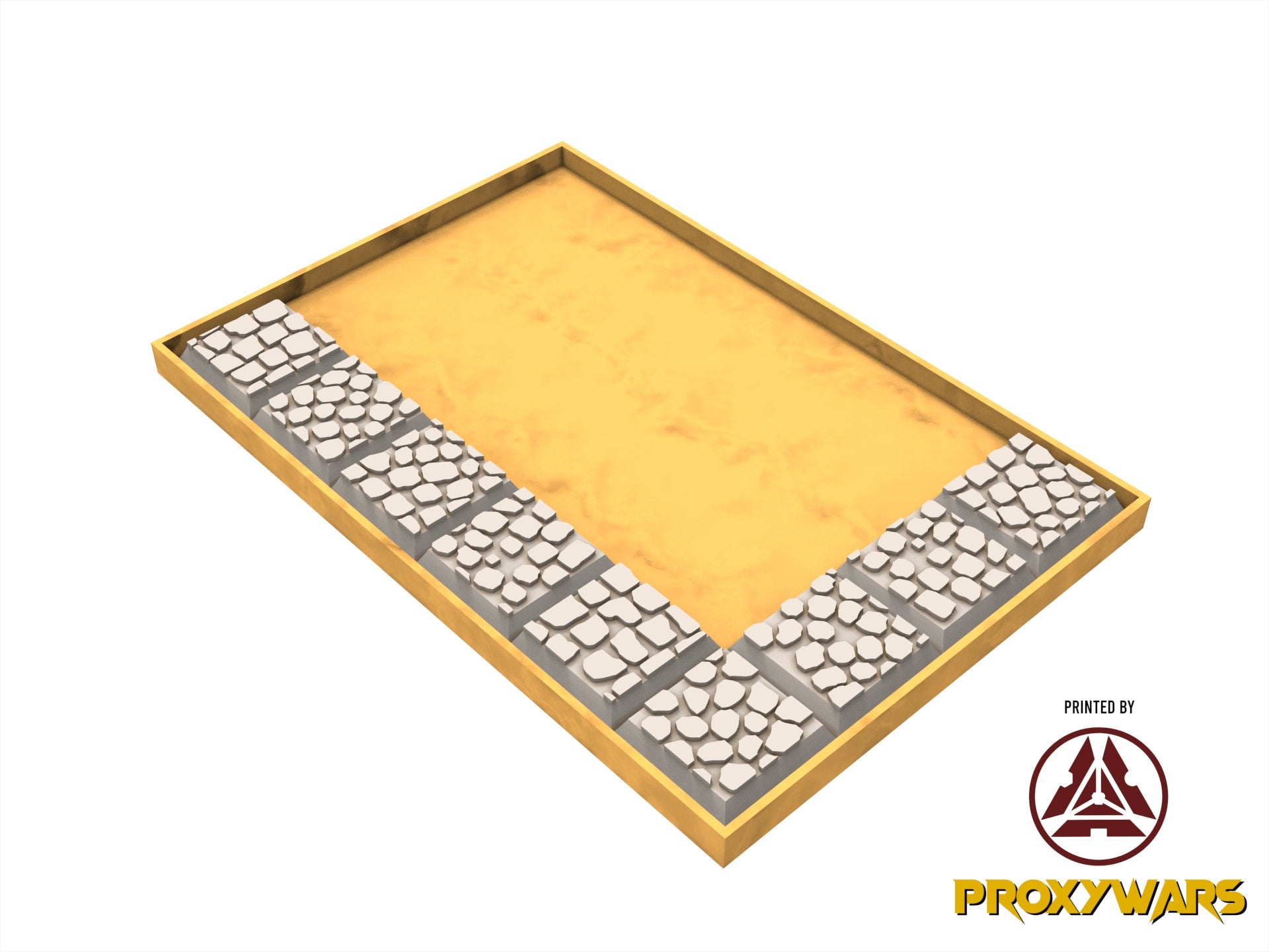 PLA Movement Tray for base square 20mm, arthurian, orc, dwarves, lost temple, beastmen, undead, sylvan