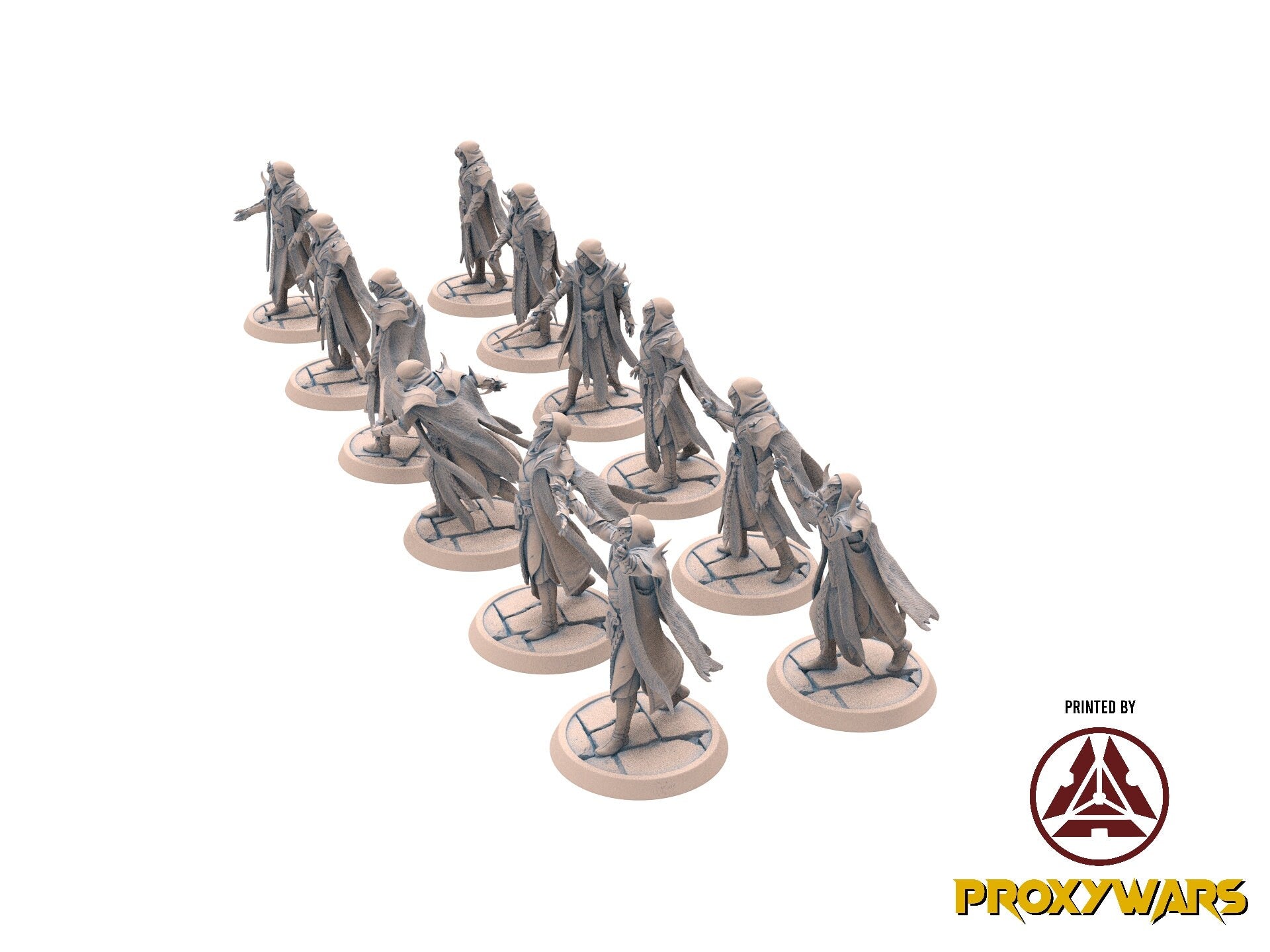 Tiamat Protector - Tiamat Cultist 3D, Lord of the Print, for Wargames, Pathfinder, Dungeons & Dragons TTRPG