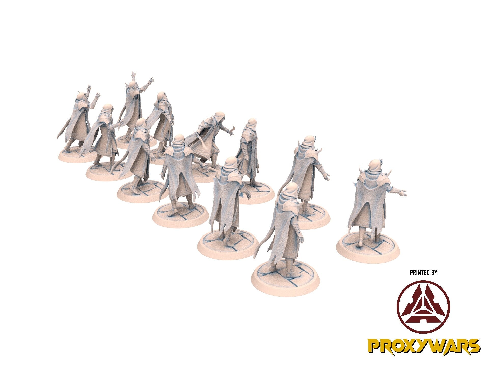 Tiamat Protector - Tiamat Cultist 3D, Lord of the Print, for Wargames, Pathfinder, Dungeons & Dragons TTRPG