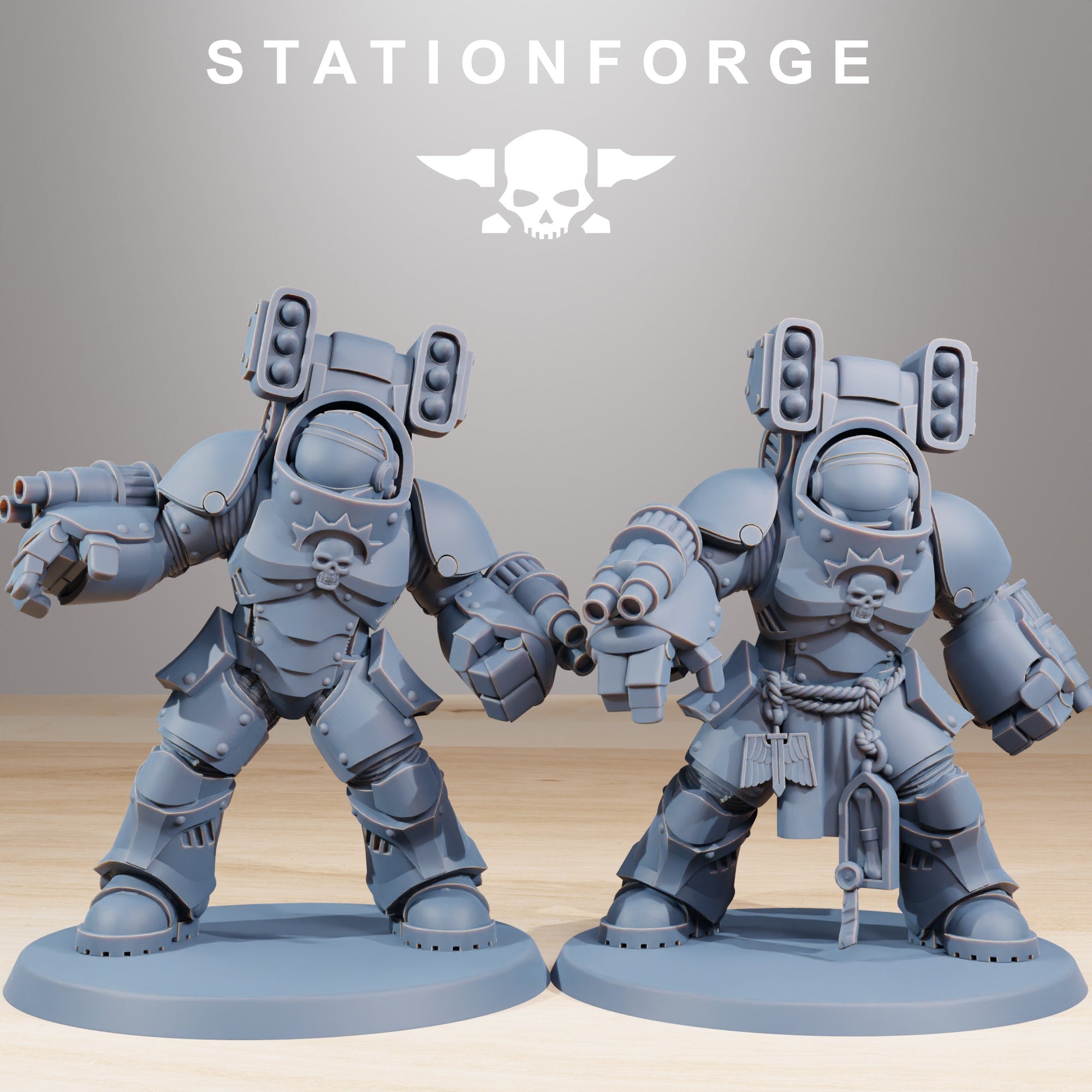 Socratis - Support Vanguard, mechanized infantry, post apocalyptic empire, usable for tabletop wargame.