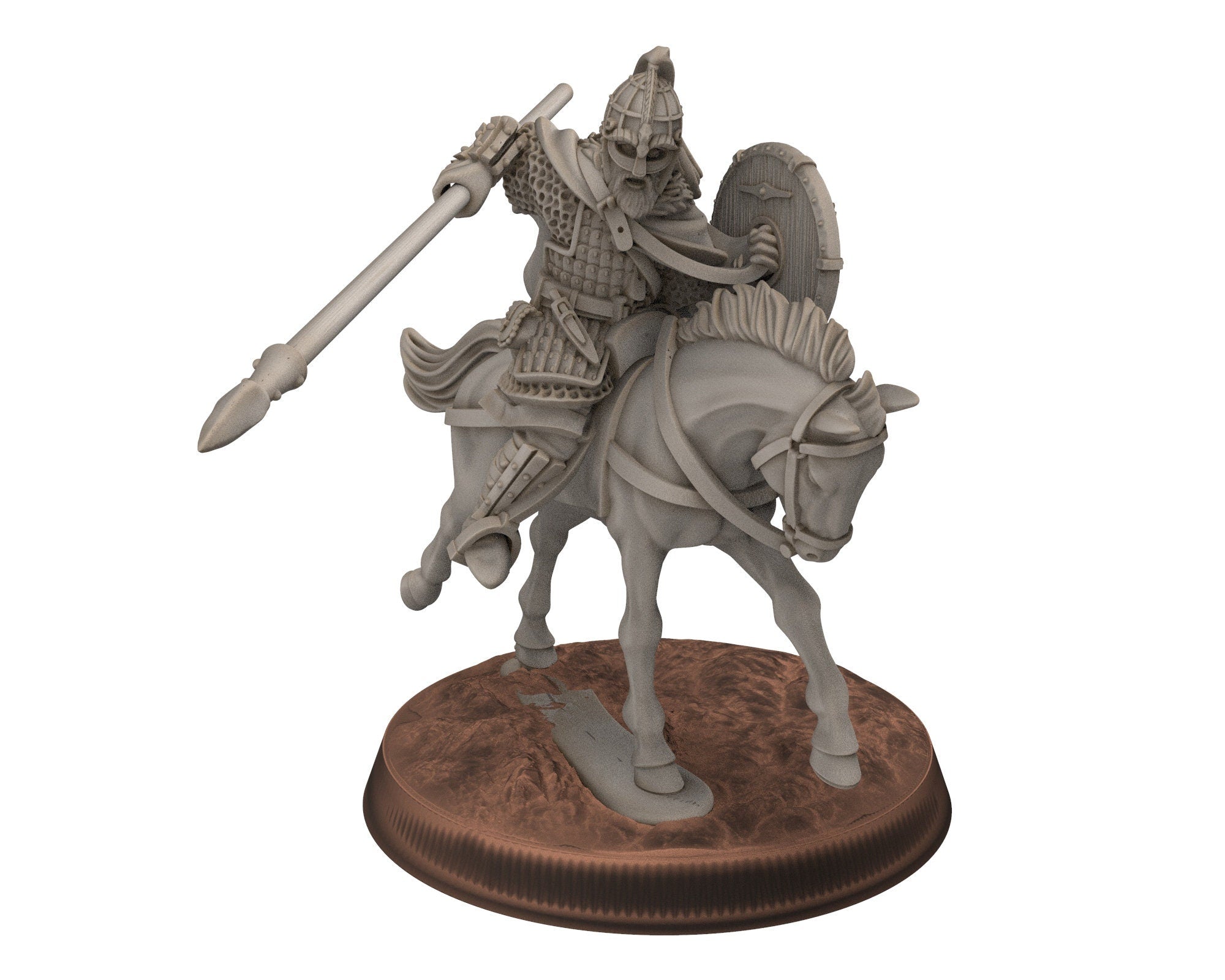 Vendel Era - Beowulf Fighting Grendel and mother, Germanic Warband, 7 century, miniatures 28mm for wargame Historical... Medbury miniature