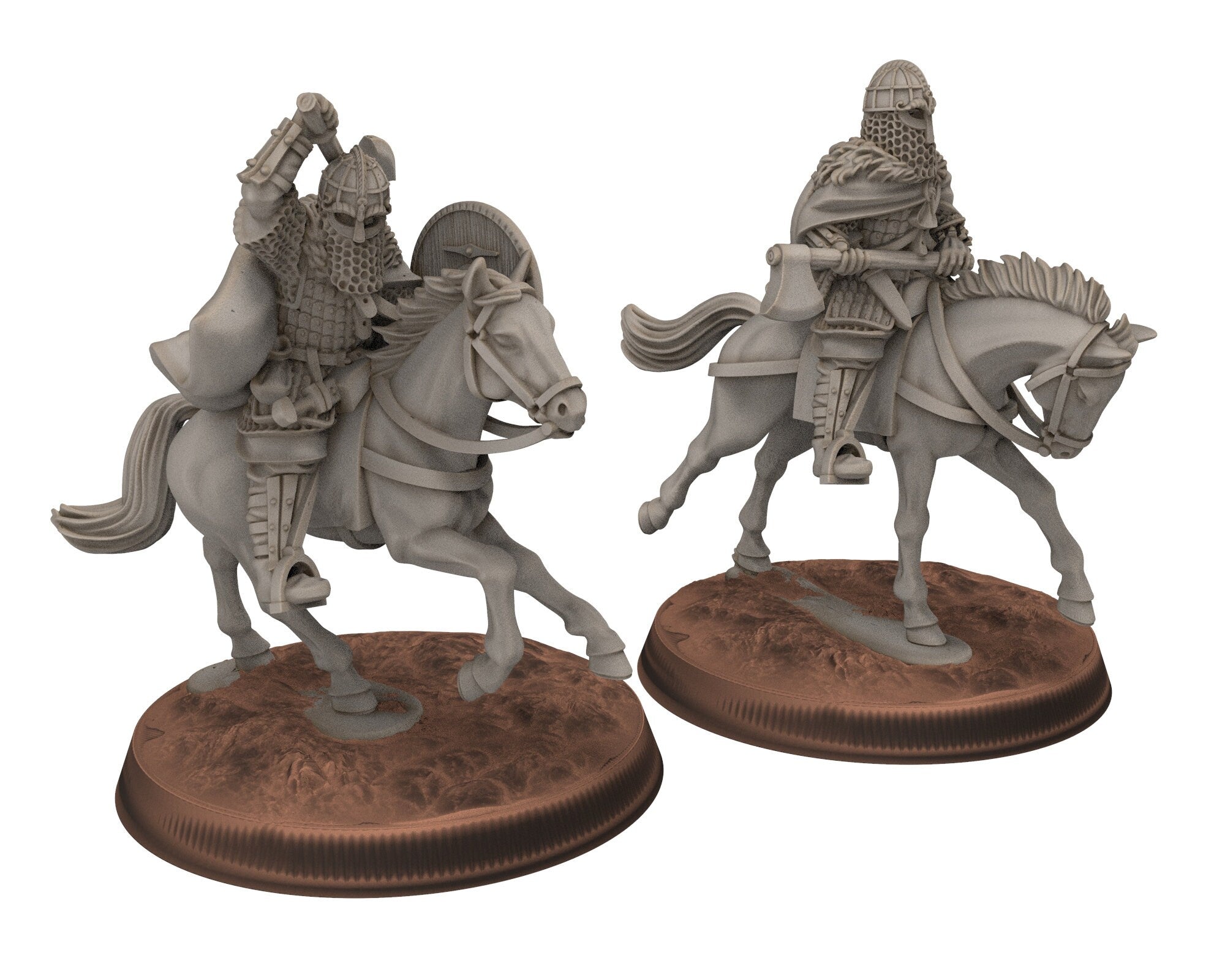 Vendel Era - Grendel and Grendels mother, Germanic Tribe Warband, 7 century, miniatures 28mm for wargame Historical... Medbury miniature