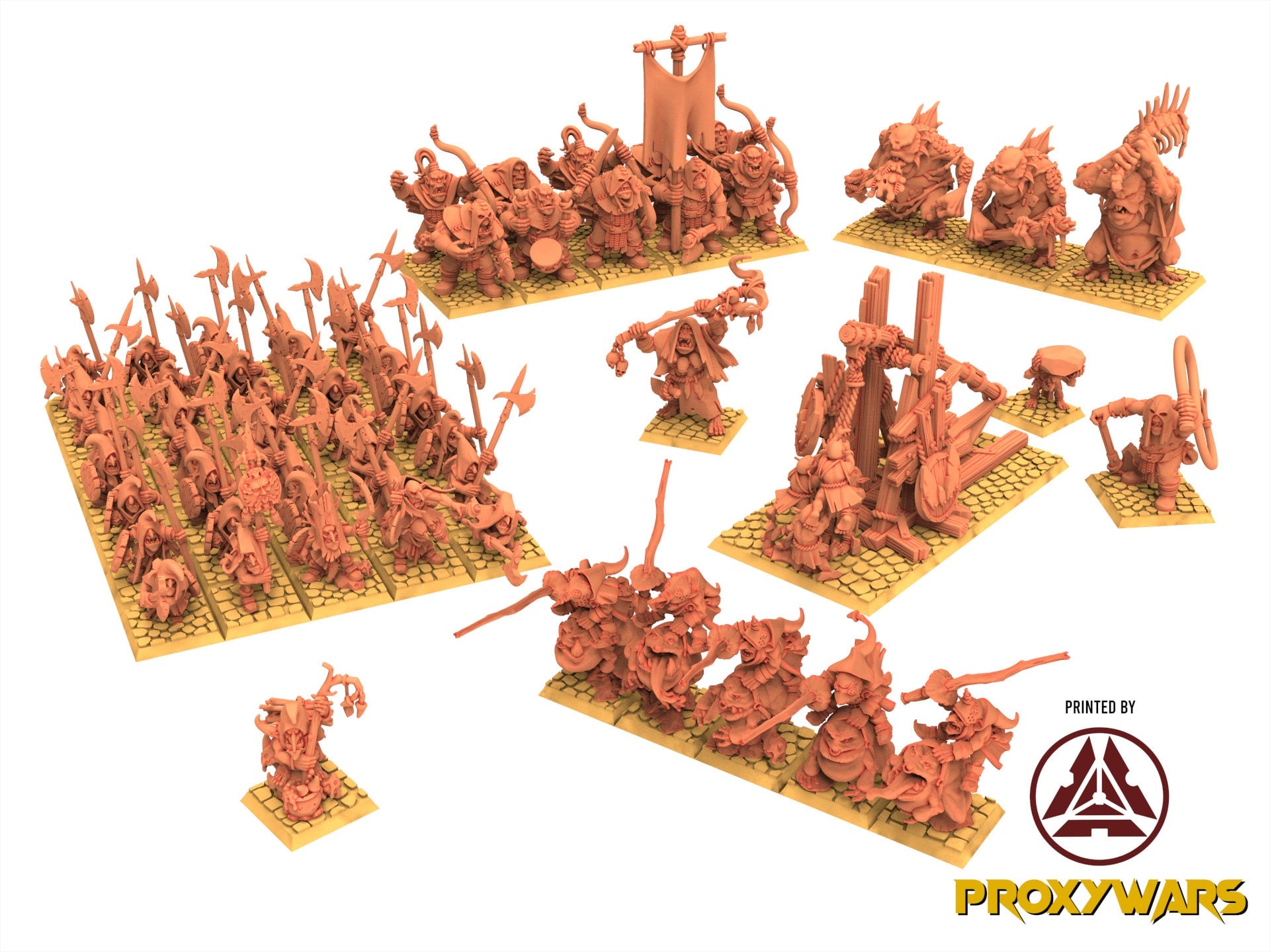 Orc & Goblin - Bundle V2, utilisables pour Oldhammer, king of wars, 9th age