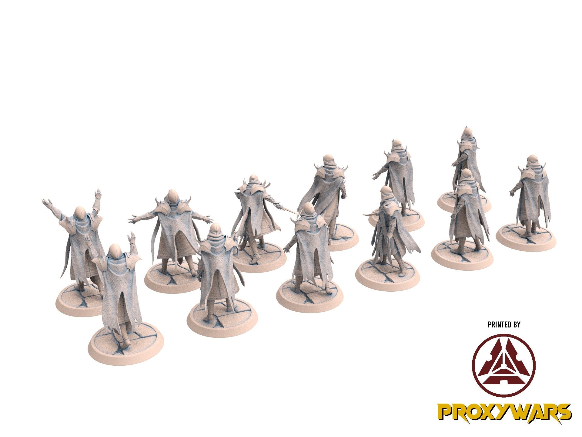 Tiamat Protector - Tiamat Cultist 3D, Lord of the Print, for Wargames, Pathfinder, Dungeons & Dragons TTRPG