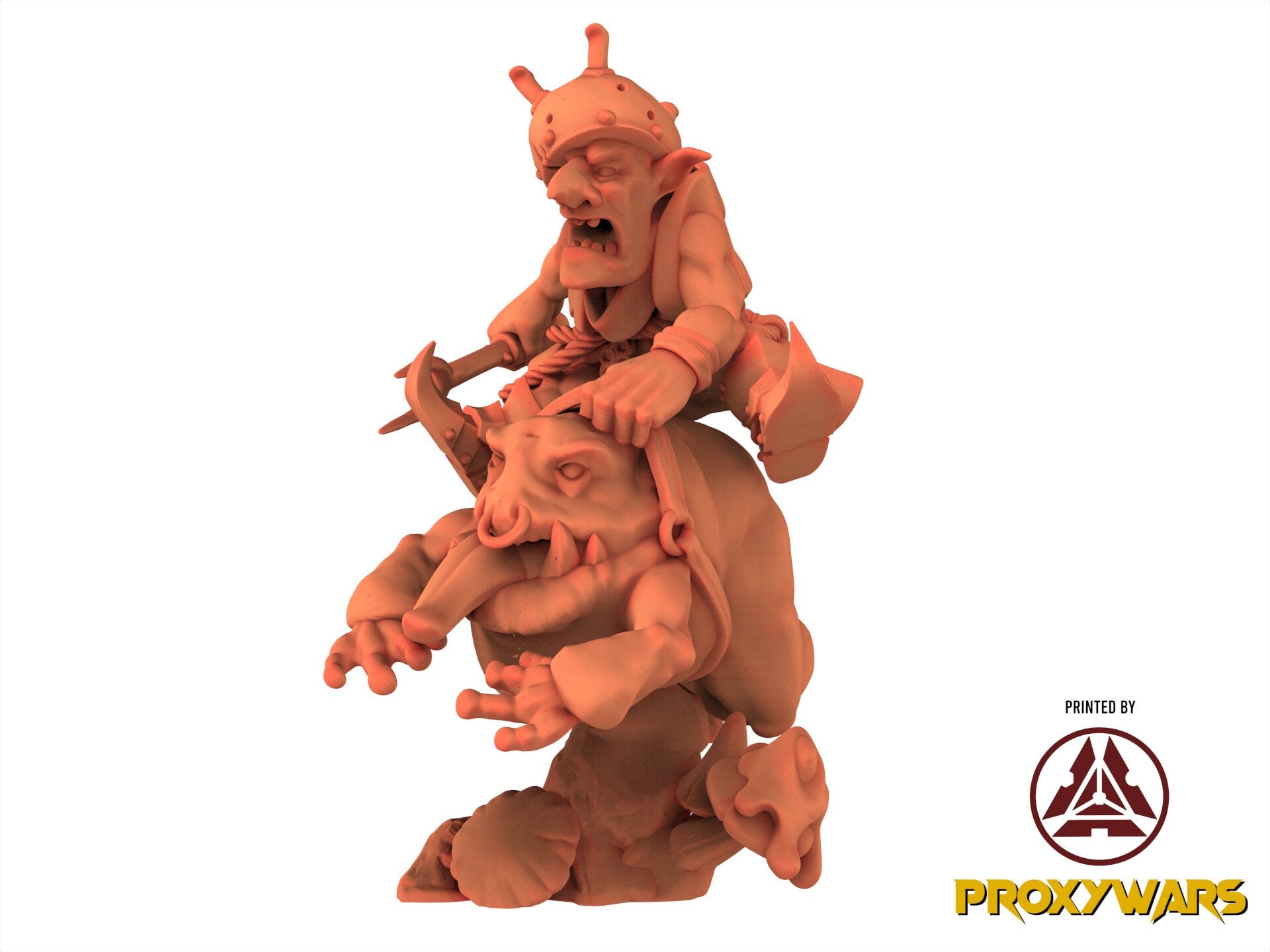 Orc & Goblin - Swamp Goblins Frog Riders V2, utilisables pour Oldhammer, king of wars, 9th age