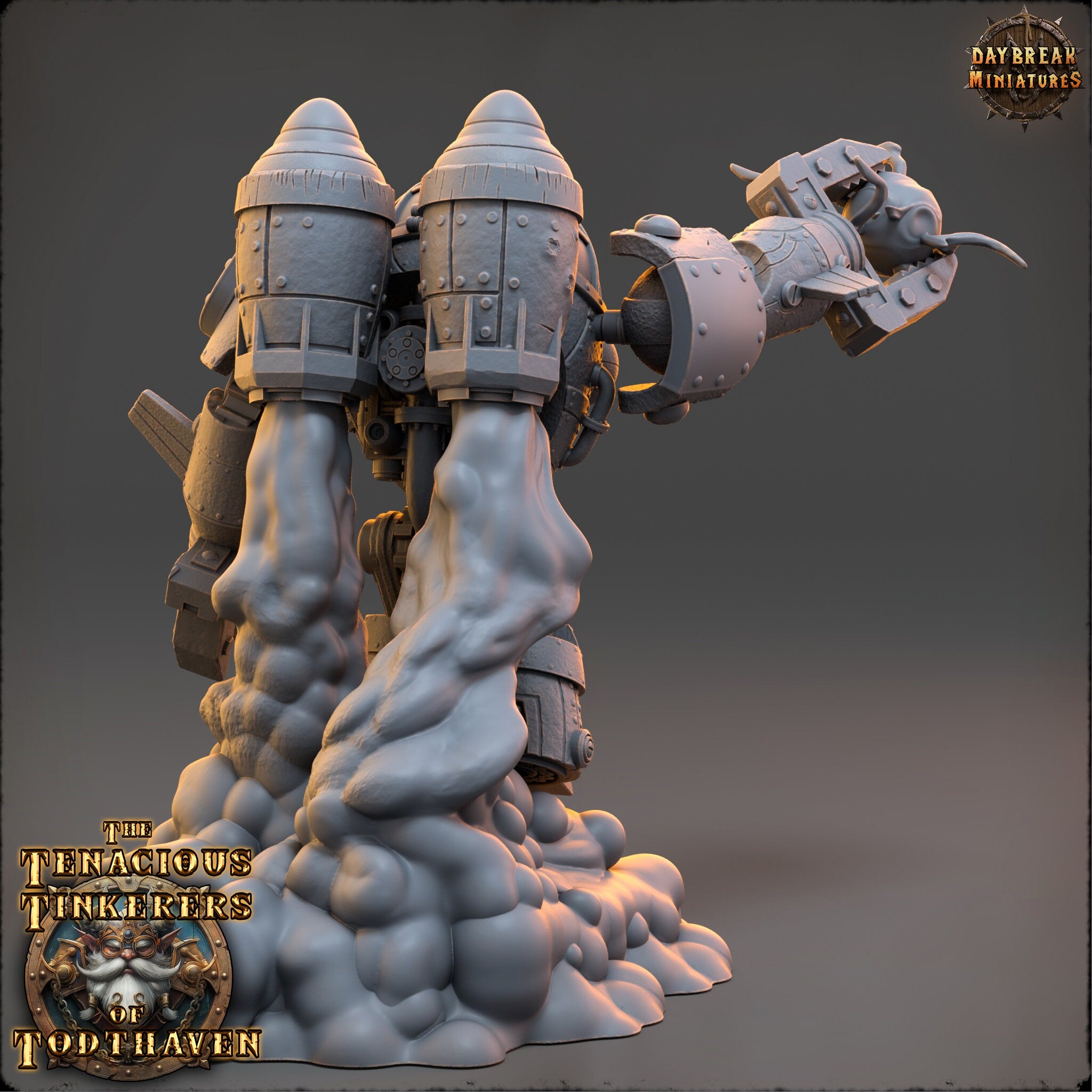 The Tenacious Tinkerers of Todthaven - Mickey Mangler MM91 - Dwarves, daybreak miniatures, Pathfinder, Dungeons & Dragons