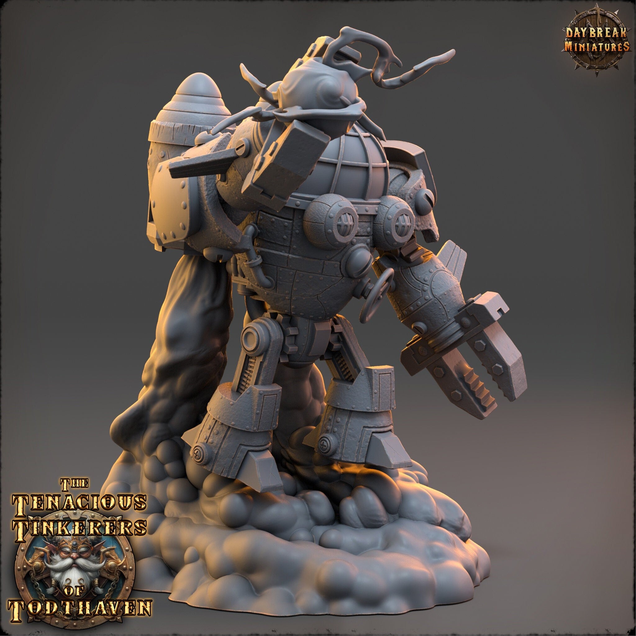 The Tenacious Tinkerers of Todthaven - Mickey Mangler MM91 - Dwarves, daybreak miniatures, Pathfinder, Dungeons & Dragons