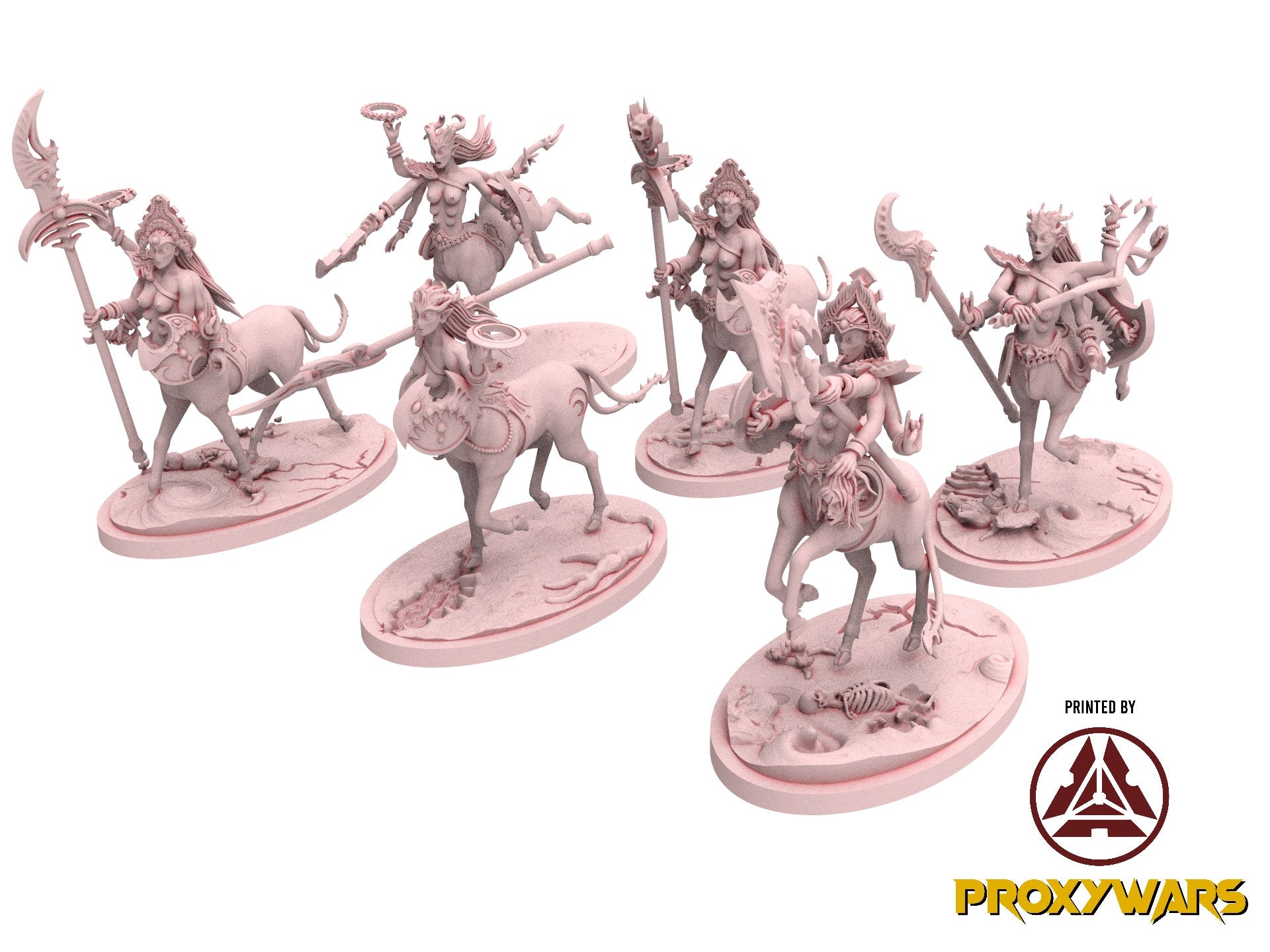 Daemons of lust - Daemons of lust succubi 70mm, infernal creatures, usable for 9th Age, Fantasy Battle, Oldhammer, King of war, D&D...