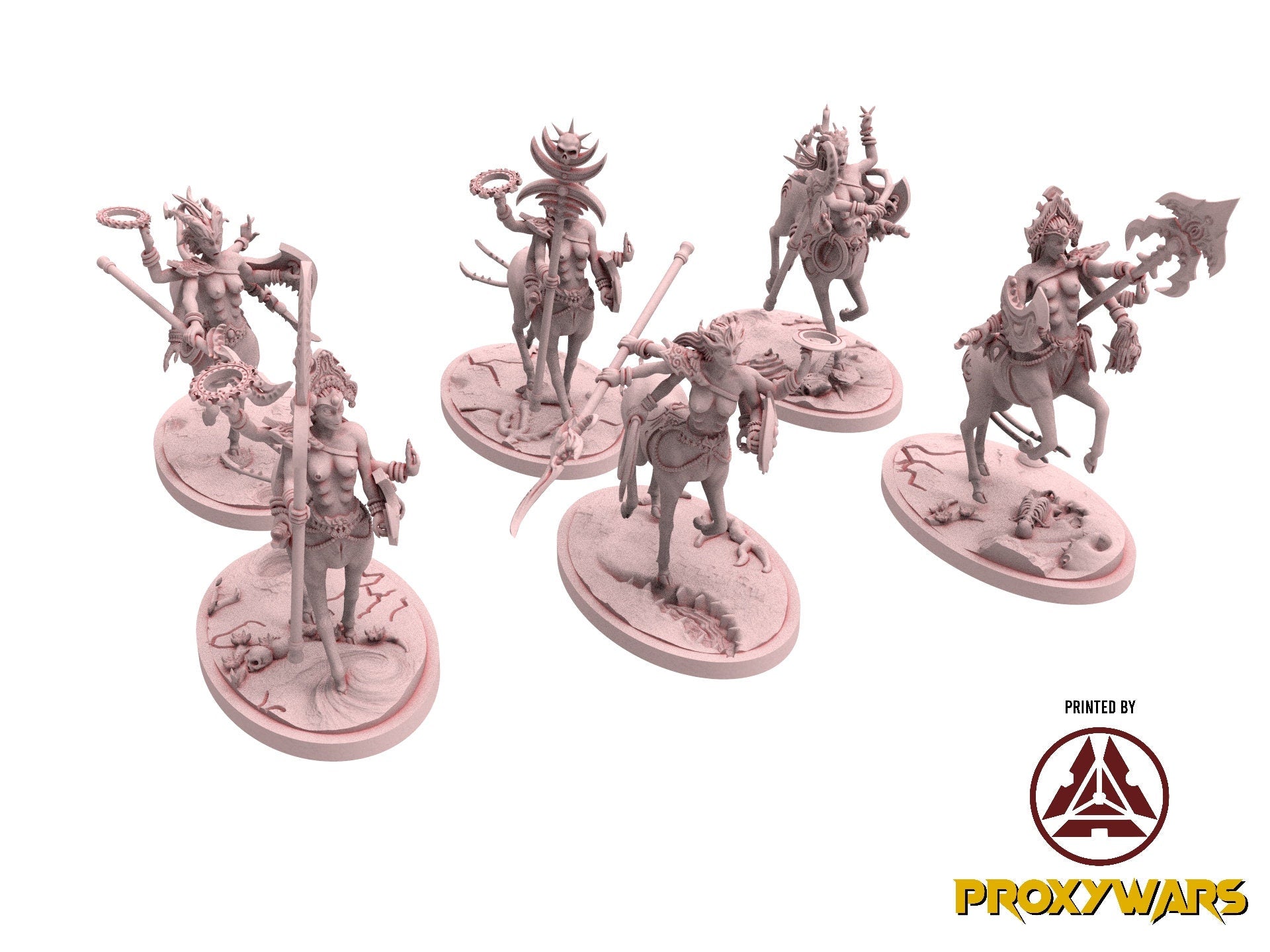 Daemons of lust - Lust Seekers 60mm, infernal creatures, usable for 9th Age, Fantasy Battle, Oldhammer, King of war, D&D...