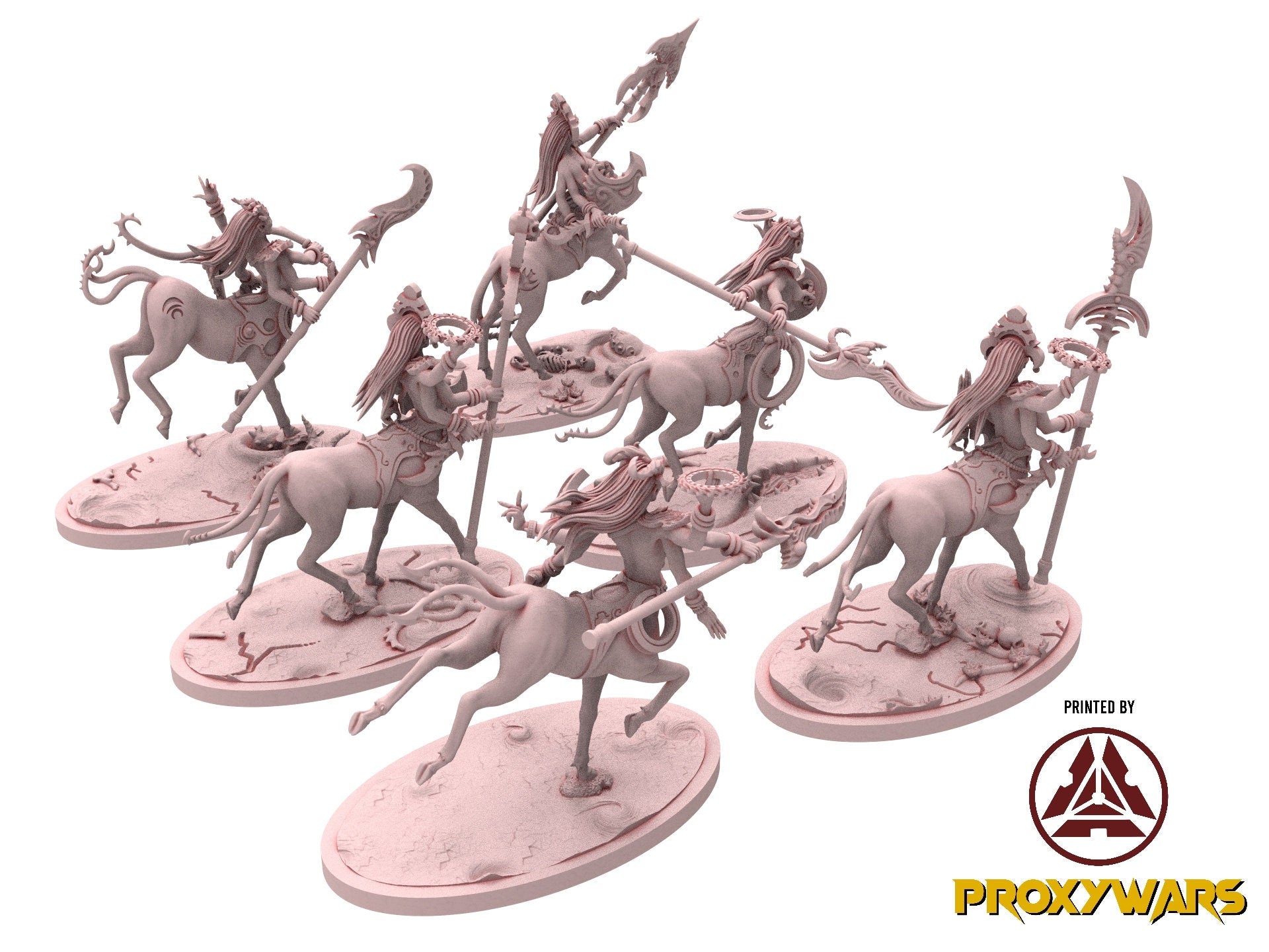 Daemons of lust - Lust Seekers 60mm, infernal creatures, usable for 9th Age, Fantasy Battle, Oldhammer, King of war, D&D...