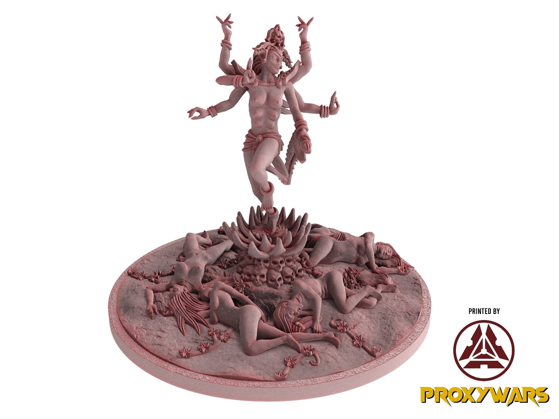 Daemons of lust - Daemons of lust succubi 70mm, infernal creatures, usable for 9th Age, Fantasy Battle, Oldhammer, King of war, D&D...