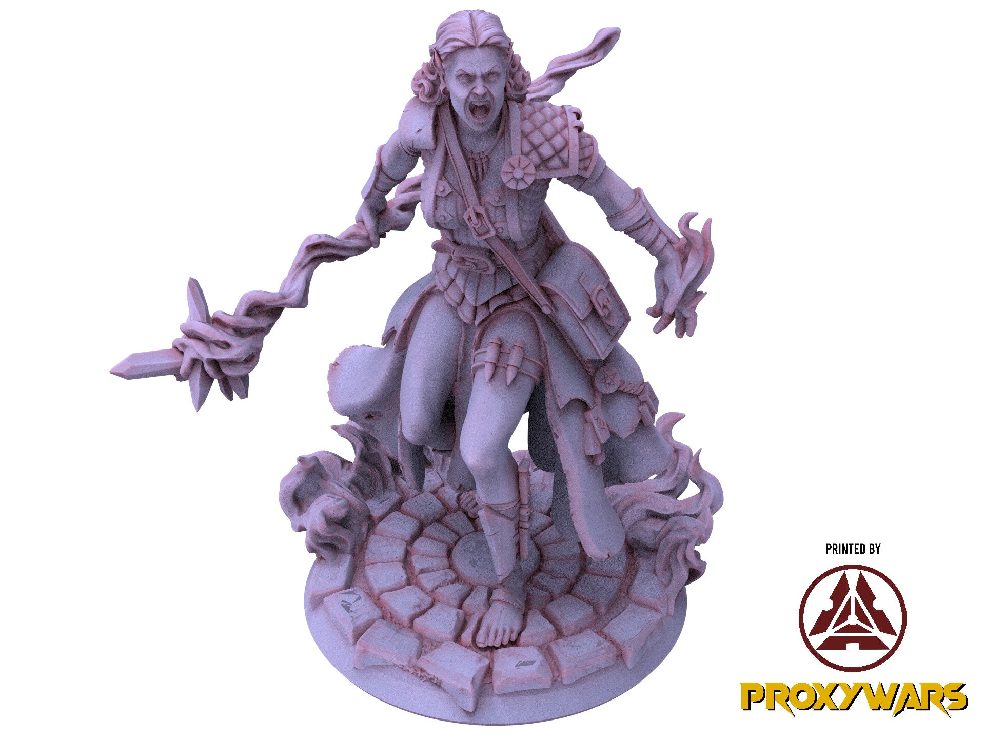 Rage Unbound - Hero - Numa, The Guided Carnage 25mm, The Nightfall Cult, Ennemy, Flesh of Gods, for Wargames, Dungeons & Dragons TTRPG