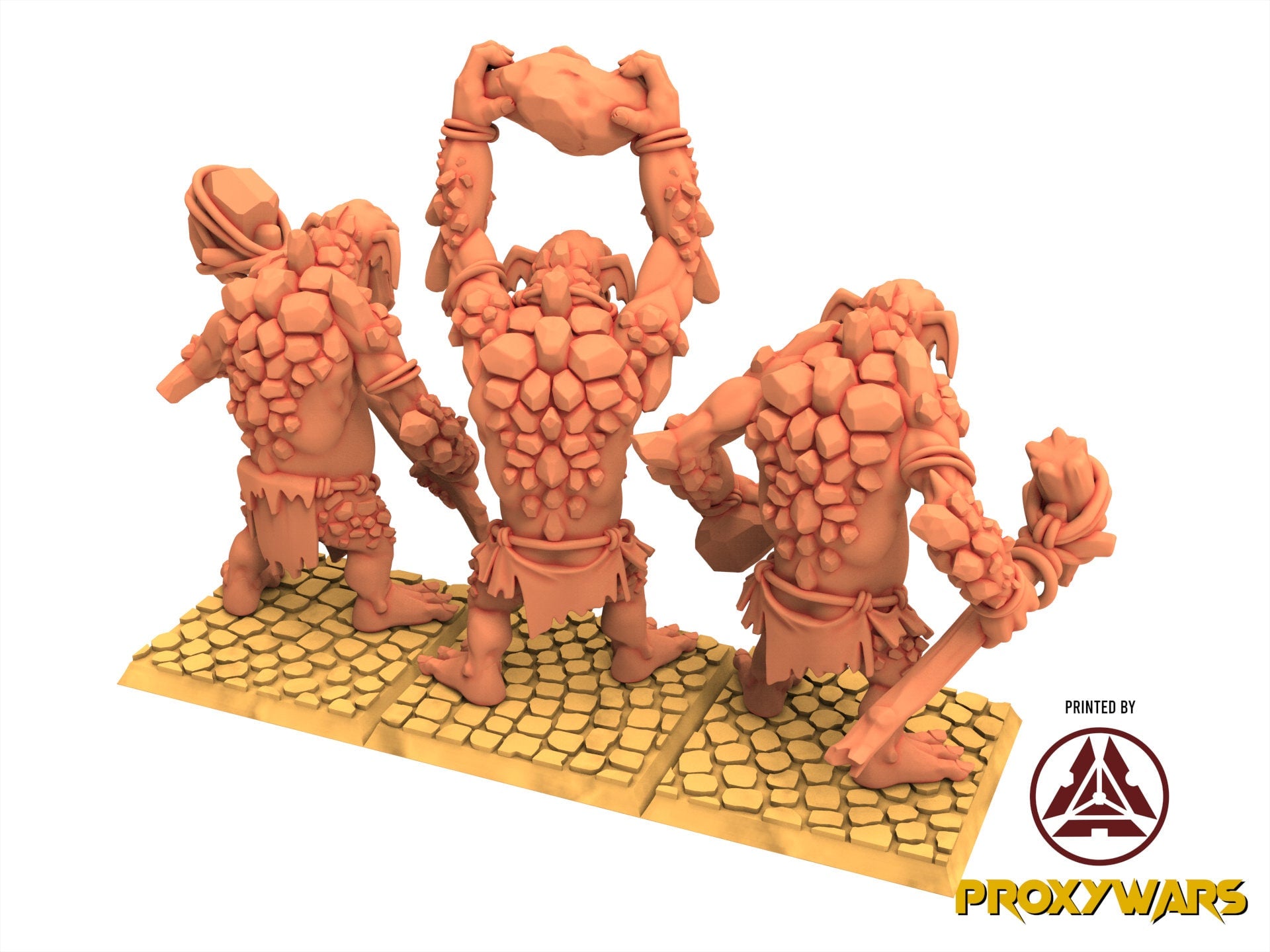 Orc & Goblin - Cave Trolls, utilisables pour Oldhammer, king of wars, 9th age