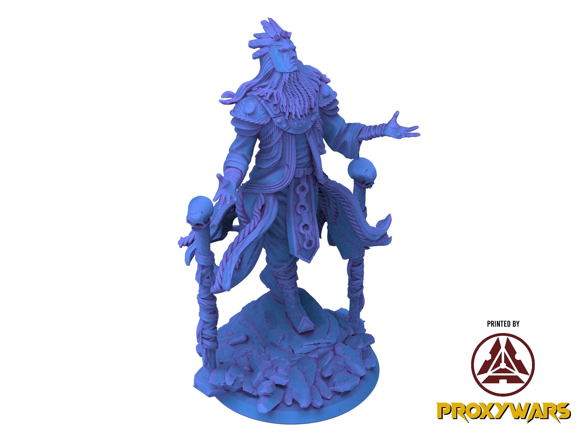 The Elves From The Highlands - Monster - Megalohorn, protectors of their home, Flesh of Gods, for Wargames, Dungeons & Dragons TTRPG