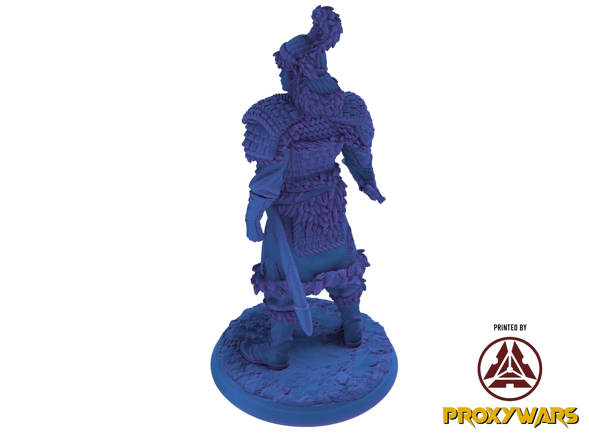 The Elves From The Highlands - Hero - Elf Hunter - Pose 02, protectors of their home, Flesh of Gods, for Wargames, Dungeons & Dragons TTRPG