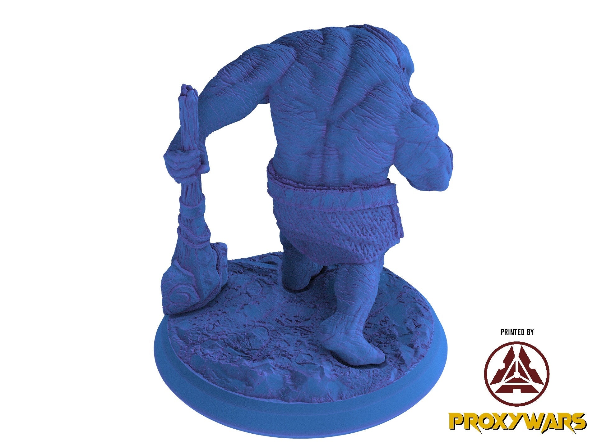 The Elves From The Highlands - Monster - Mountain Ogre, protectors of their home, Flesh of Gods, for Wargames, Dungeons & Dragons TTRPG